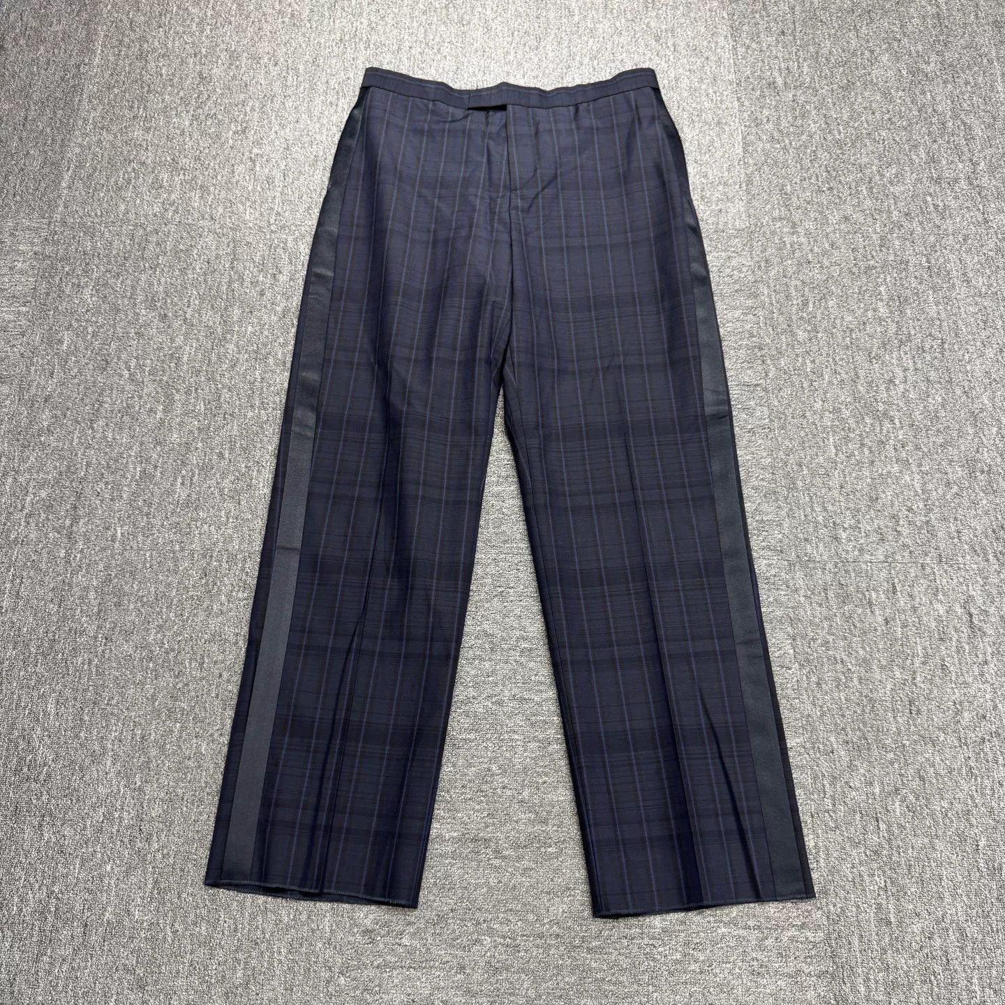 Dior Dior x Denim Tears Plaid Wool Trousers Size 52 Size 42R - 2 Thumbnail