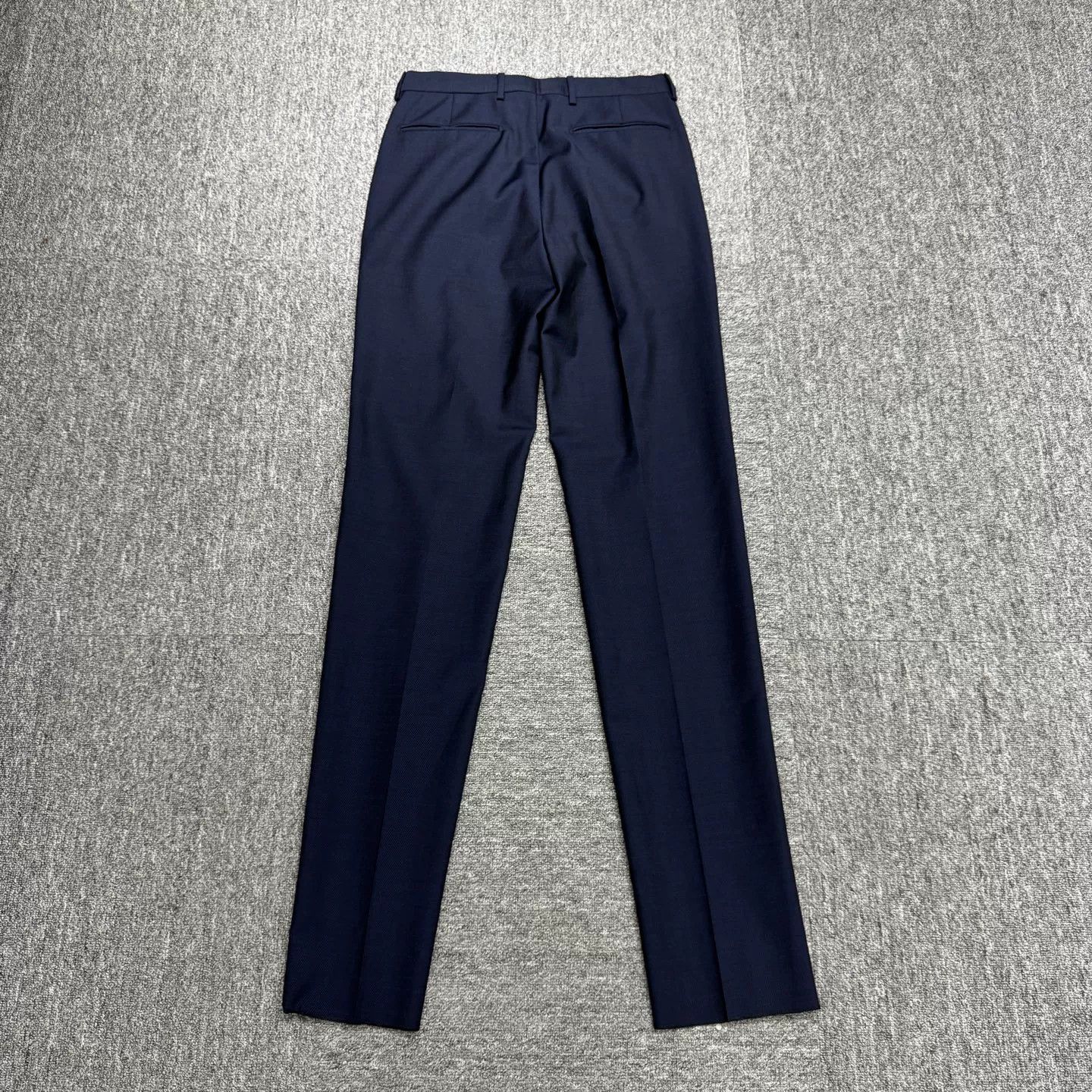 Dior Dior Navy Virgin Wool Trousers US 28 Size US 28 / EU 44 - 6 Thumbnail
