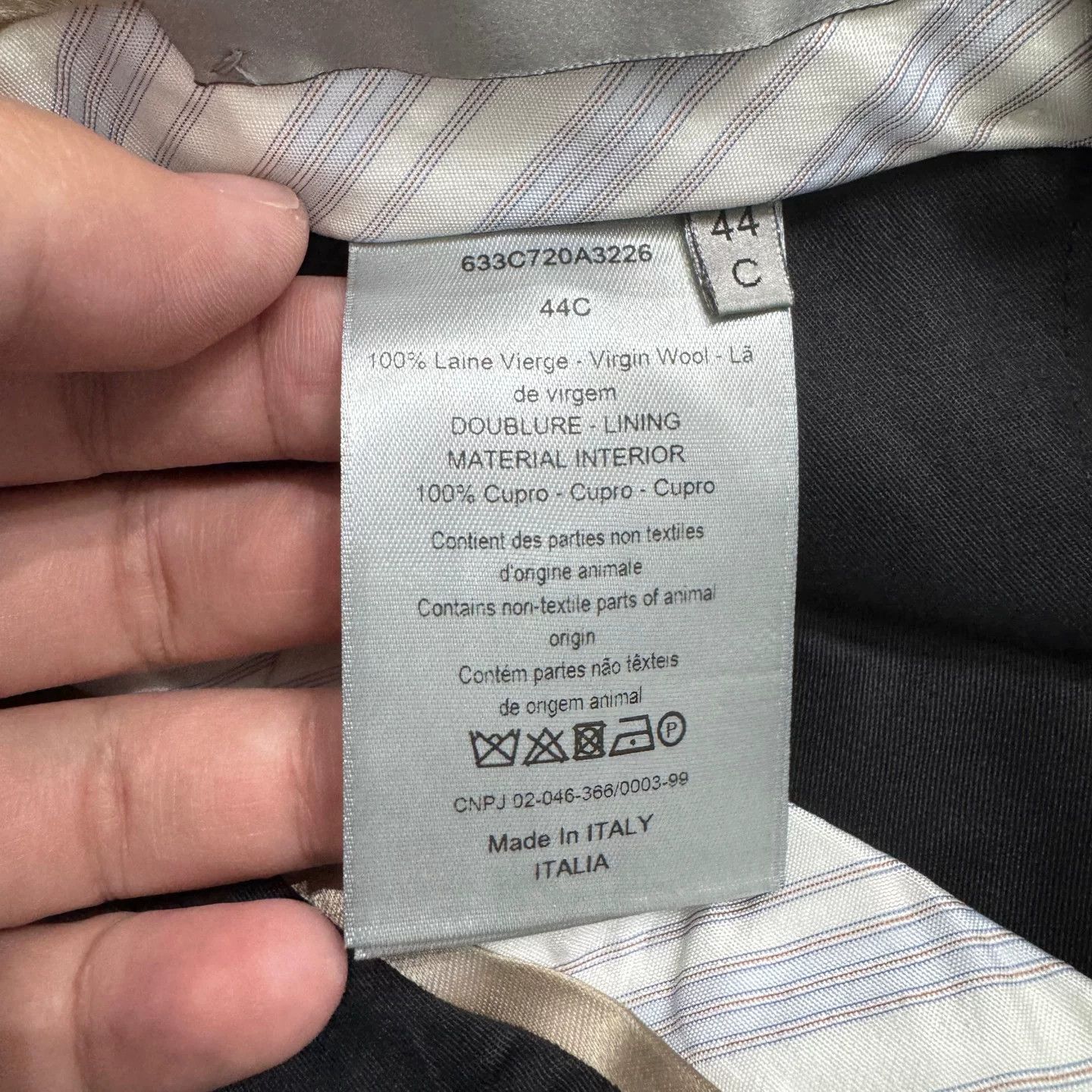 Dior Dior Virgin Wool Trousers Size 44 Size US 28 / EU 44 - 4 Thumbnail