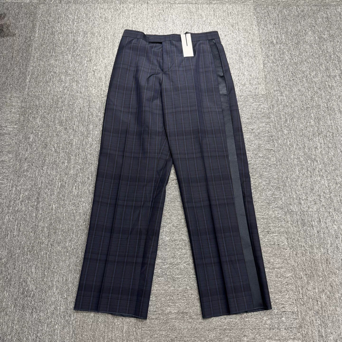 Dior Dior Plaid Wool Formal Trousers Size 40R Size 40R - 2 Thumbnail