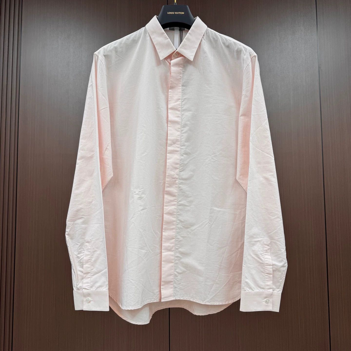 Dior Dior Bee Embroidered Stripe Shirt Size L Size US L / EU 52-54 / 3 - 2 Thumbnail