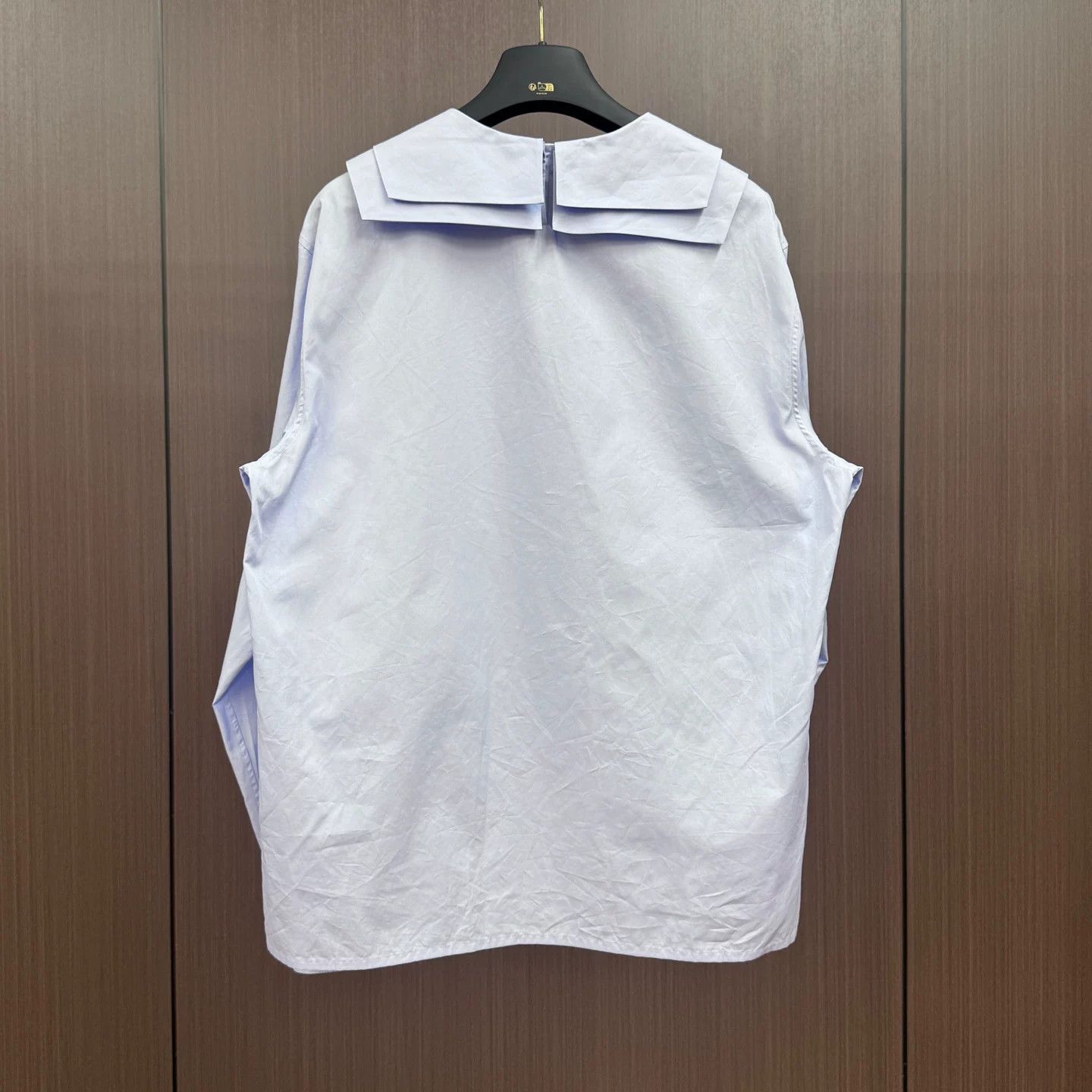 Dior Dior Sailor Collar Cotton Shirt Size M Size US M / EU 48-50 / 2 - 3 Thumbnail