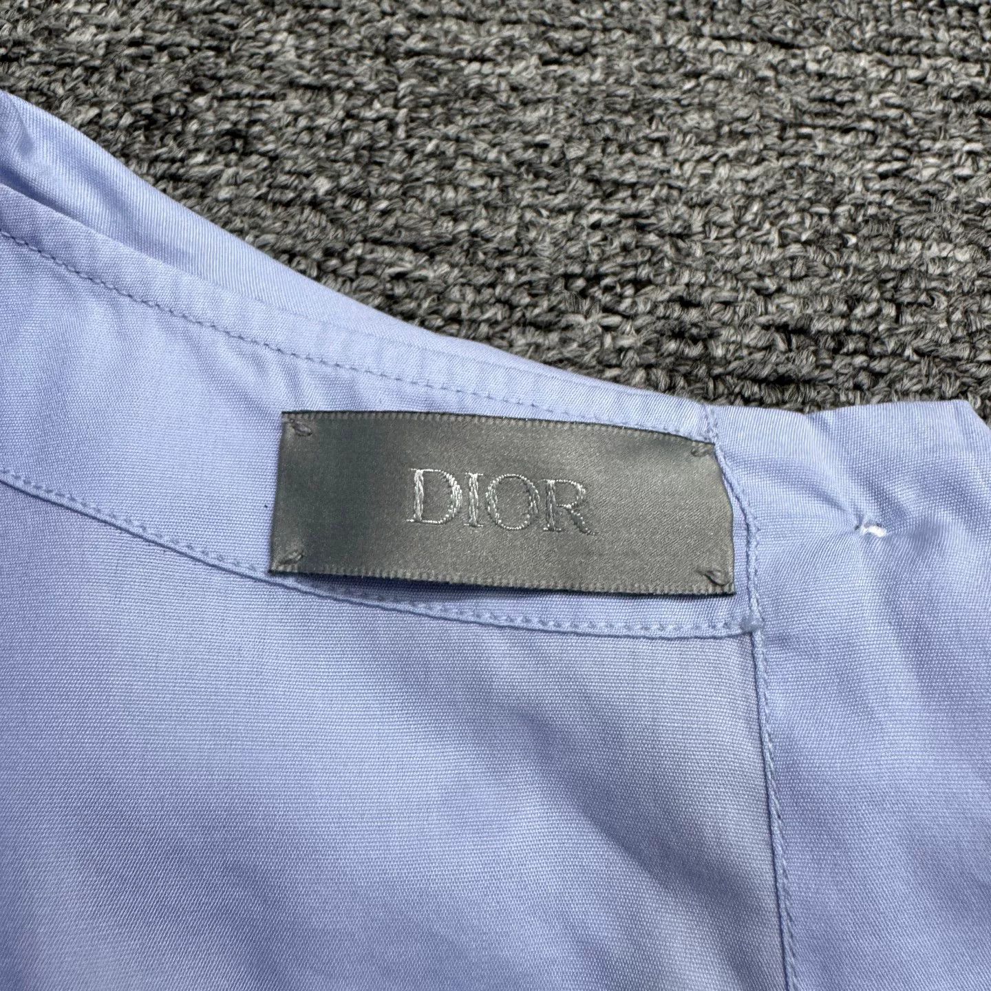 Dior Dior Sailor Collar Cotton Shirt Size M Size US M / EU 48-50 / 2 - 5 Thumbnail