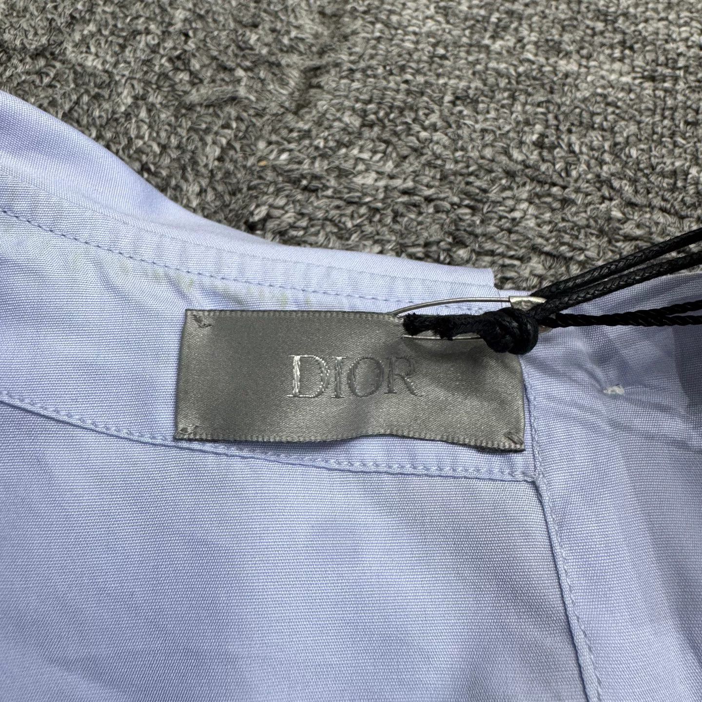 Dior Dior Sailor Collar Popover Shirt Size 52 Size US L / EU 52-54 / 3 - 3 Thumbnail