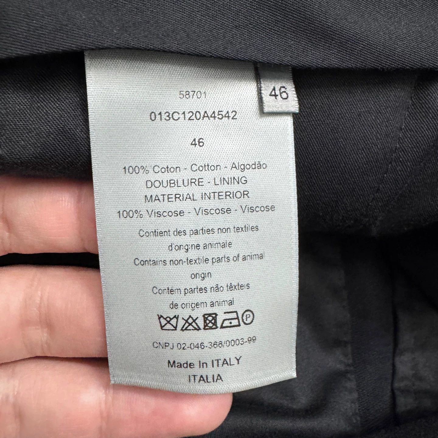 Dior Dior Velvet Casual Pants Size 30 Size US 30 / EU 46 - 4 Thumbnail