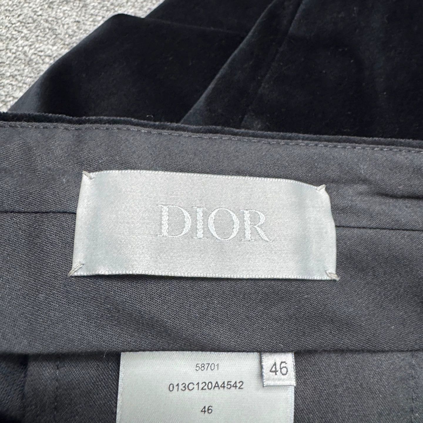 Dior Dior Velvet Casual Pants Size 46 Size US 30 / EU 46 - 3 Thumbnail