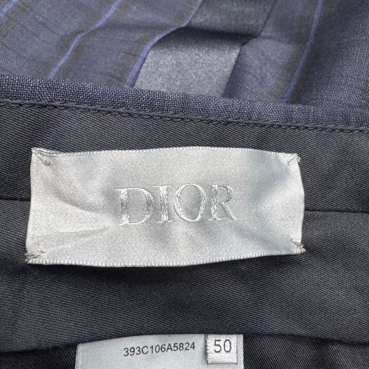 Dior Dior Plaid Wool Blend Trousers Size 50 Size US 34 / EU 50 - 3 Thumbnail