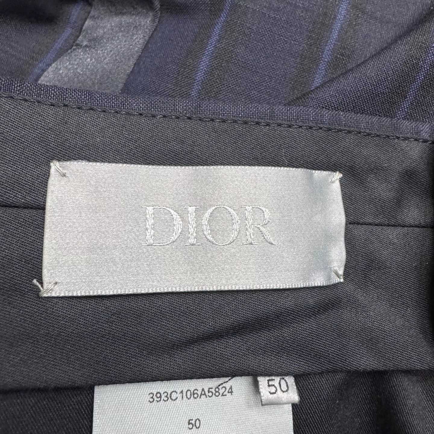 Dior Dior x Denim Tears Plaid Formal Trousers Size 34 Size 40R - 3 Thumbnail