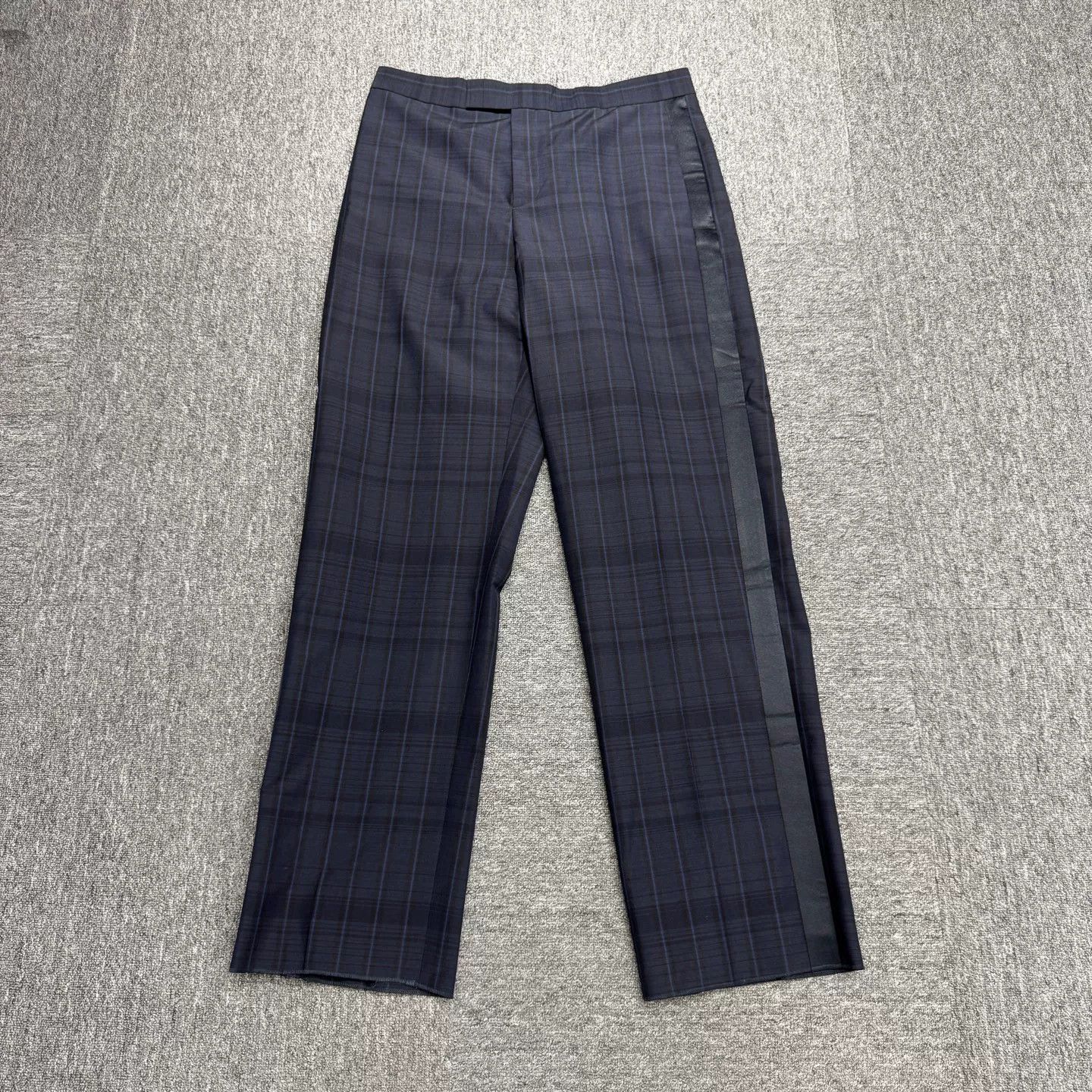 Dior Dior x Denim Tears Plaid Formal Trousers Size 34 Size 40R - 2 Thumbnail