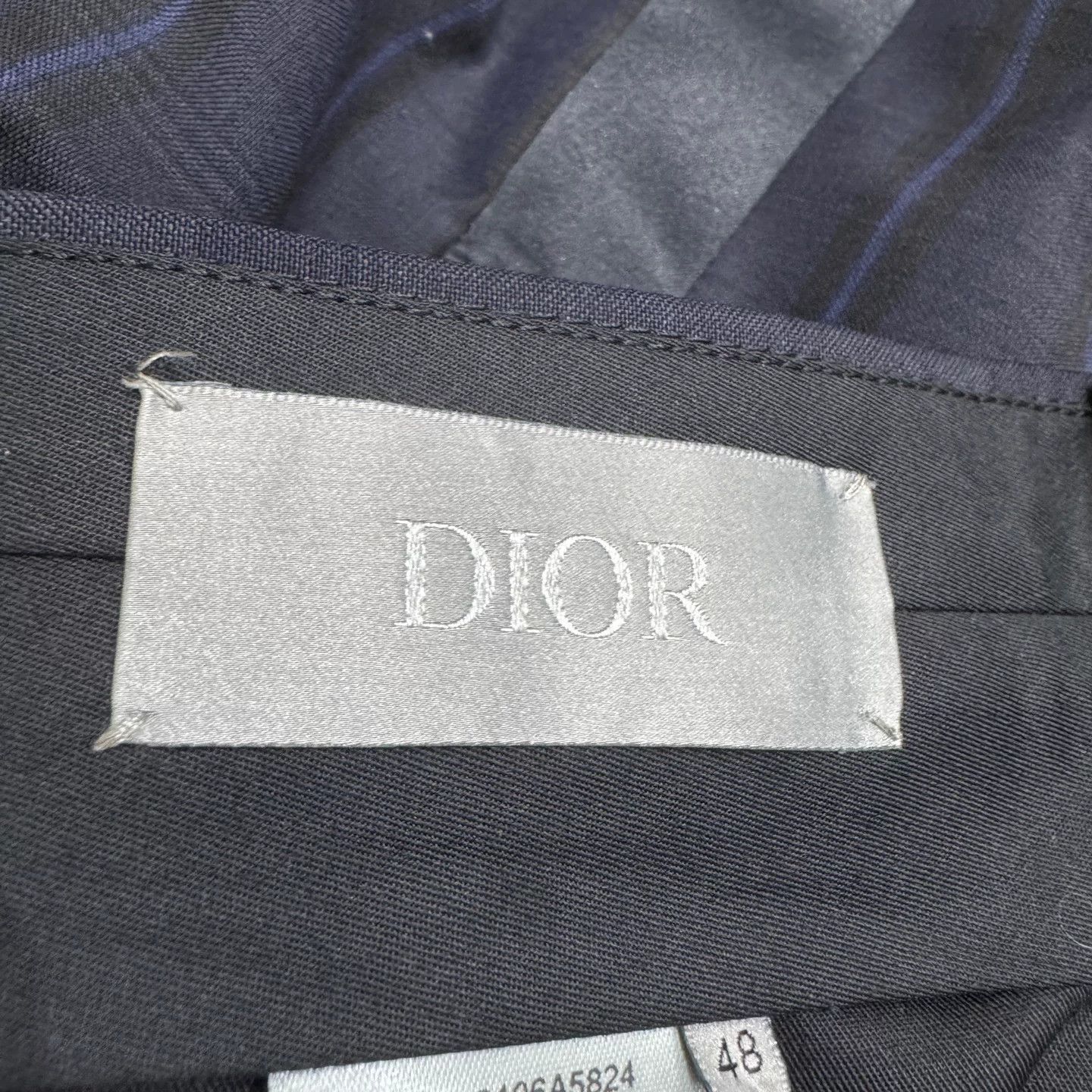 Dior Dior Check Wool Mohair Trousers Size 32 Size US 32 / EU 48 - 5 Thumbnail