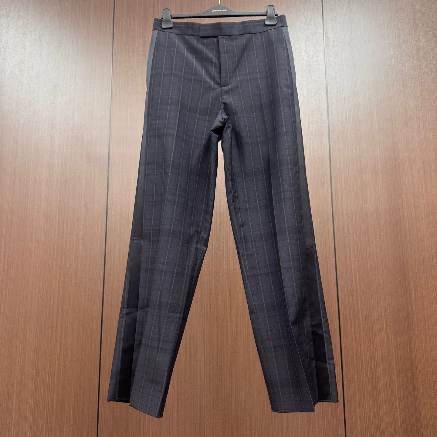 Dior Dior Check Wool Mohair Trousers Size 32 Size US 32 / EU 48 - 2 Thumbnail