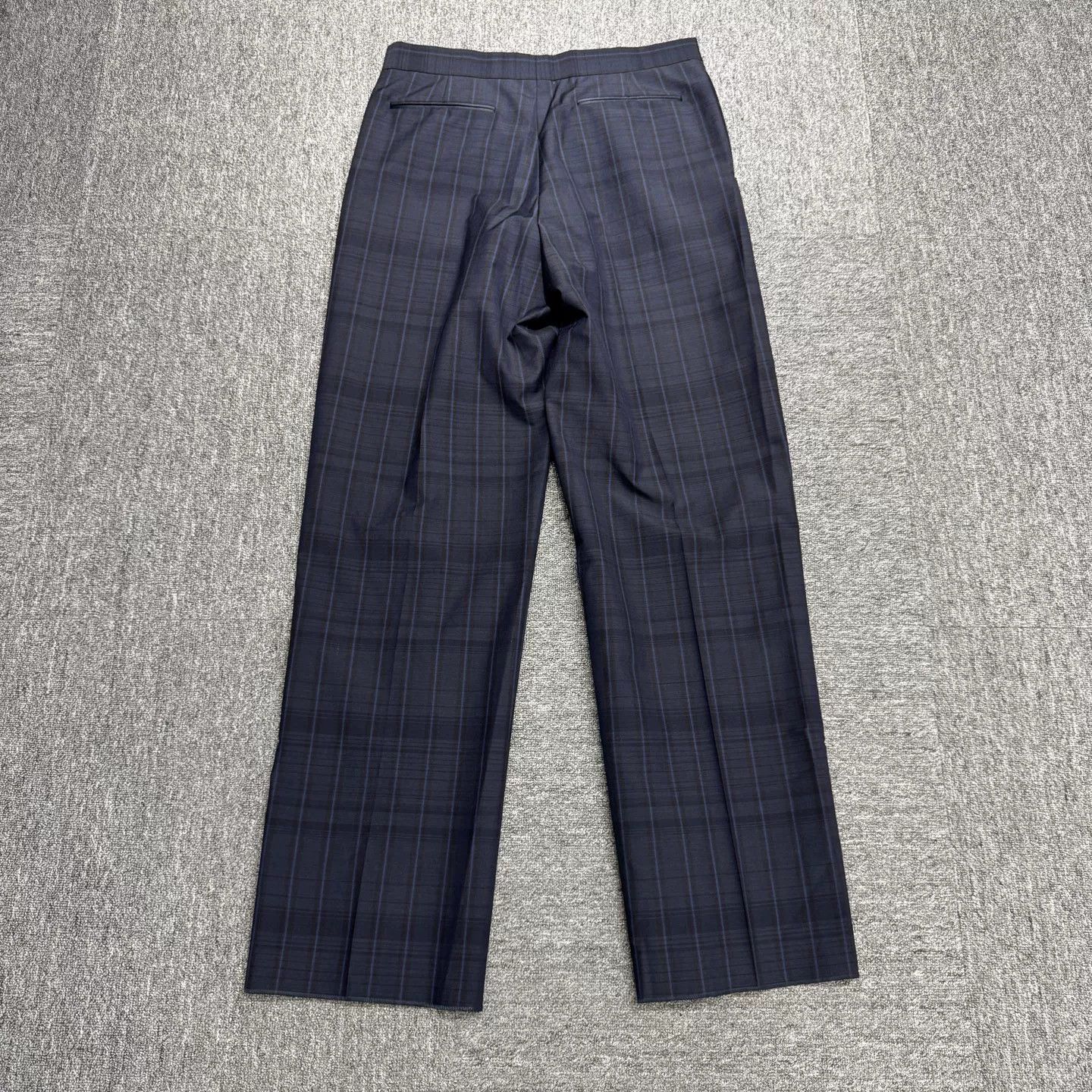 Dior Dior Check Wool Mohair Trousers Size 32 Size US 32 / EU 48 - 8 Thumbnail
