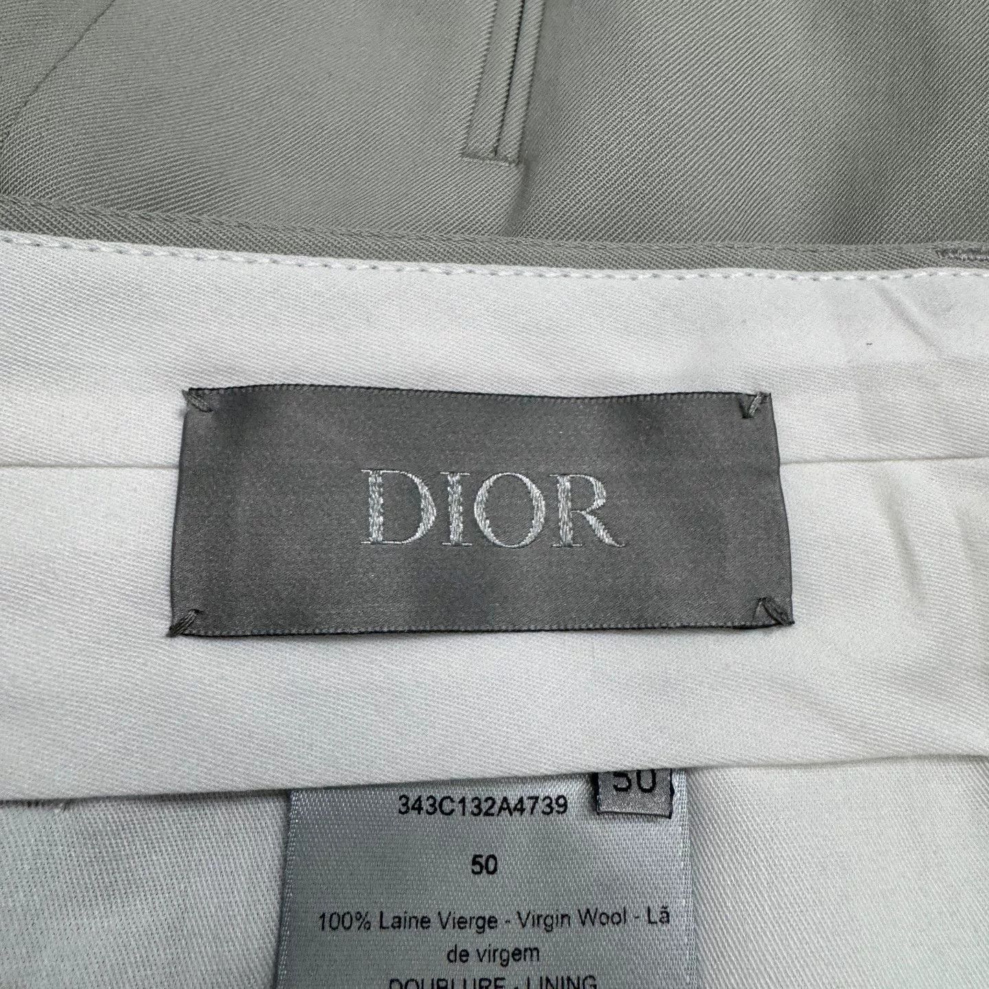 Dior Dior Wool Casual Pants Size 50 Size US 34 / EU 50 - 3 Thumbnail