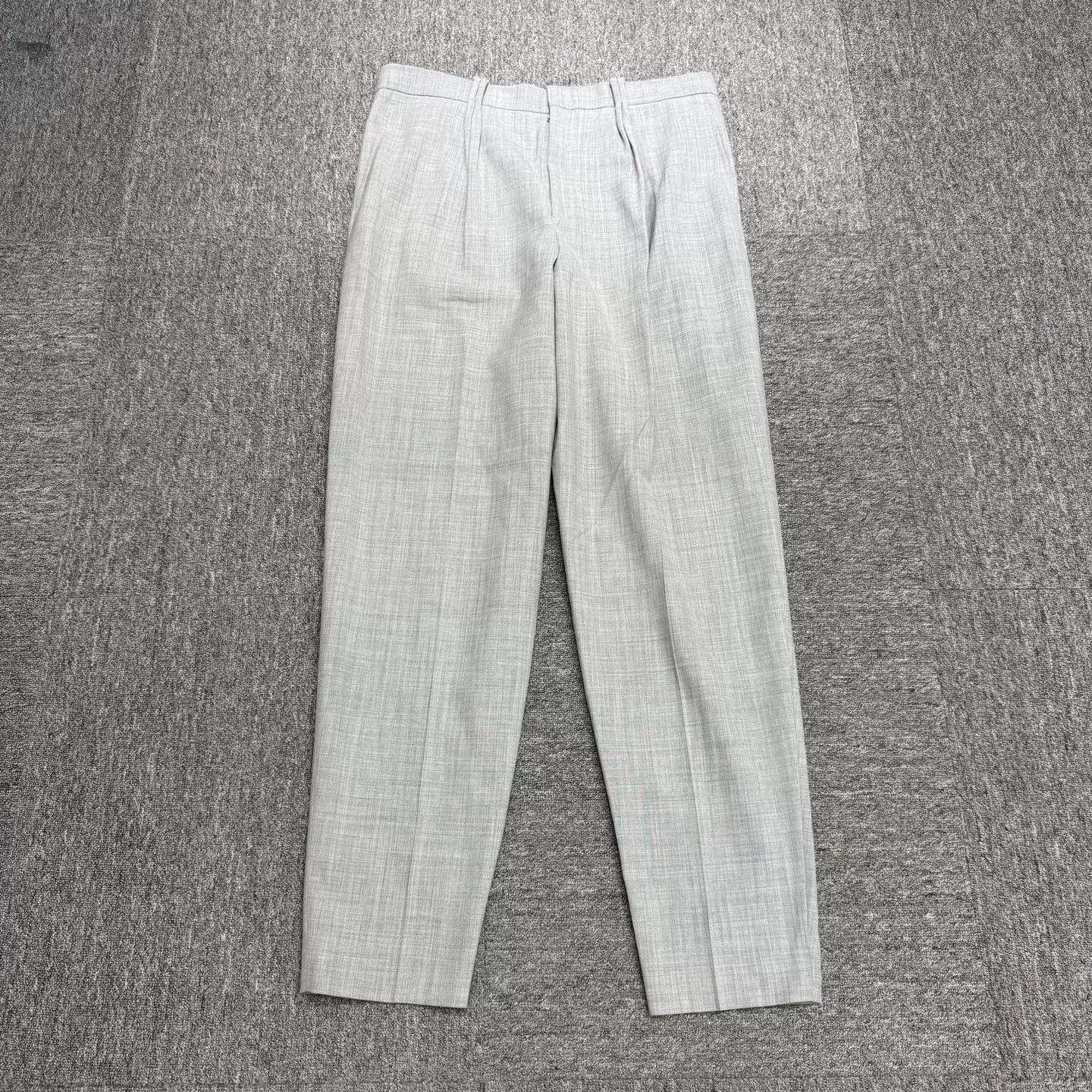 Dior Dior Gray Virgin Wool Trousers Size 54 Size 44R - 2 Thumbnail