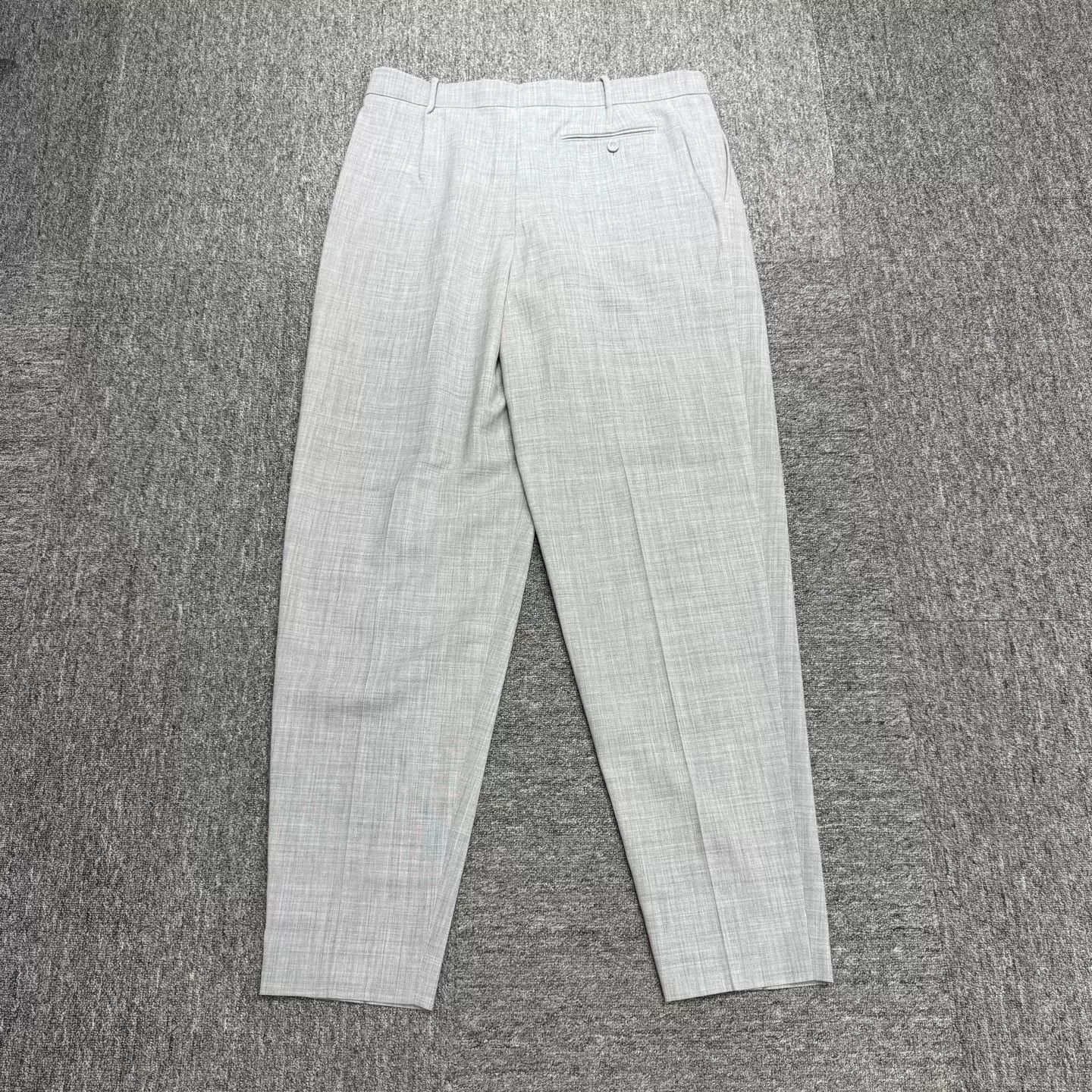 Dior Dior Gray Virgin Wool Trousers Size 54 Size 44R - 6 Thumbnail
