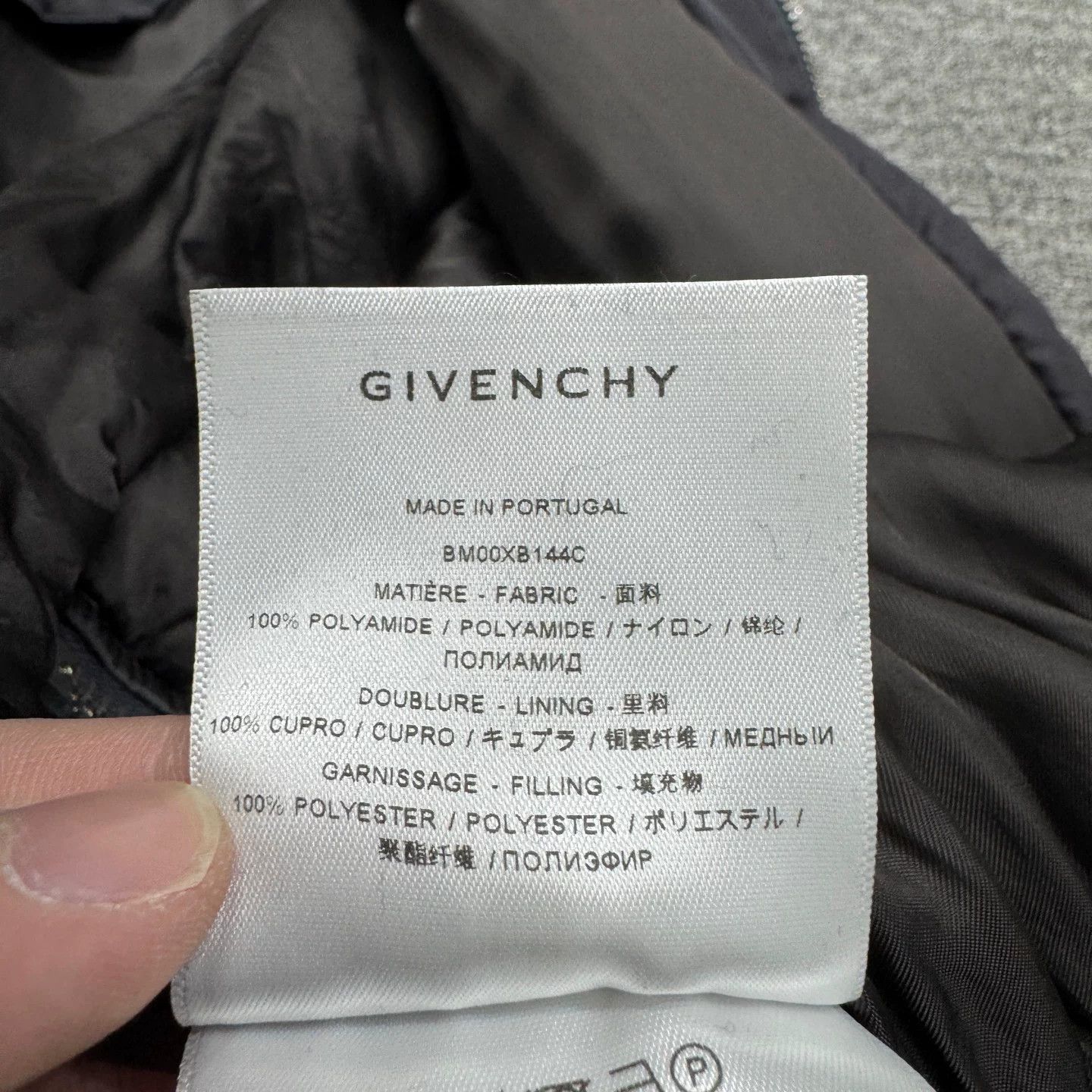 Givenchy Givenchy Nylon Bomber Jacket Size 50 Size US M / EU 48-50 / 2 - 4 Thumbnail
