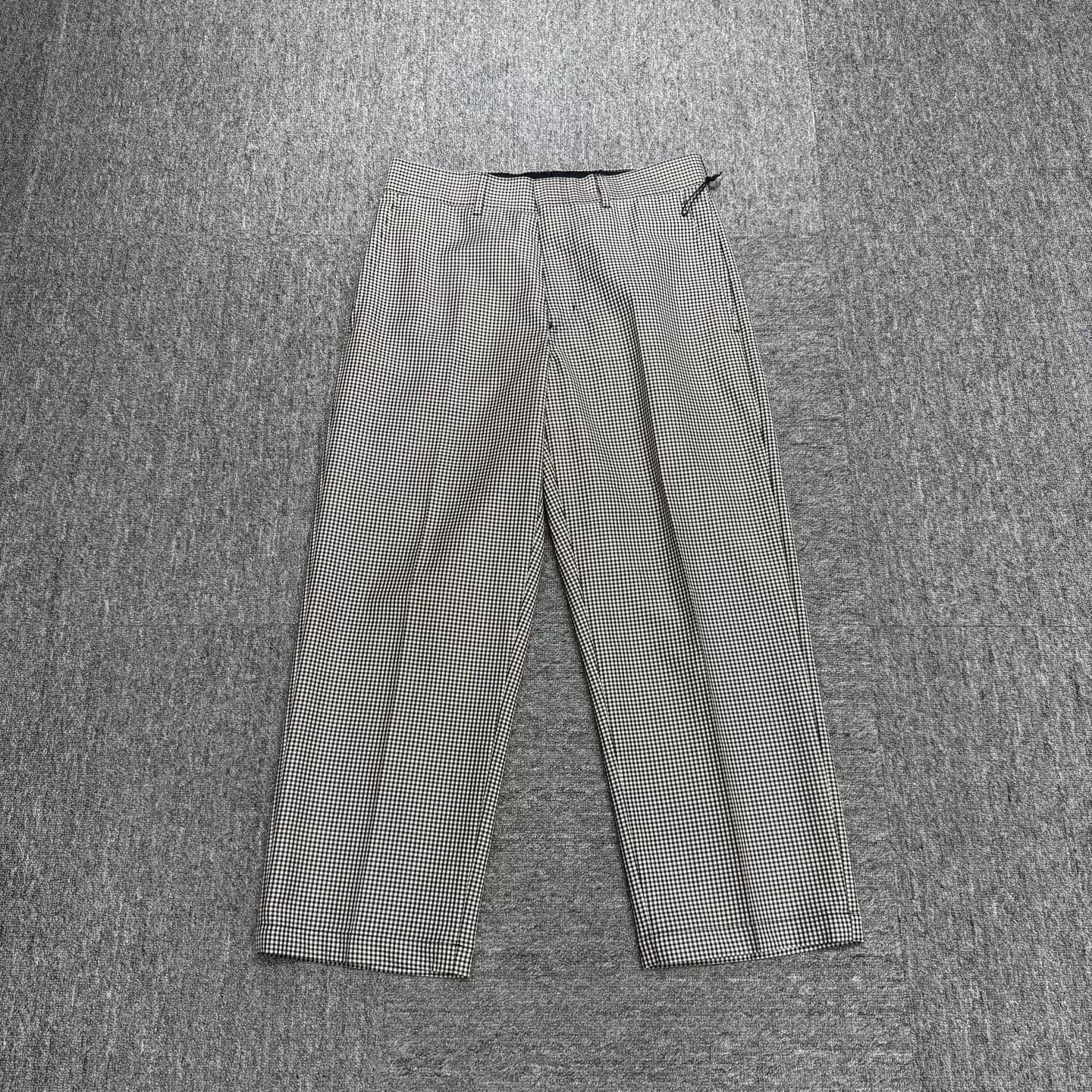 Dior Dior Checked Virgin Wool Pants Size 30 Size US 30 / EU 46 - 2 Thumbnail