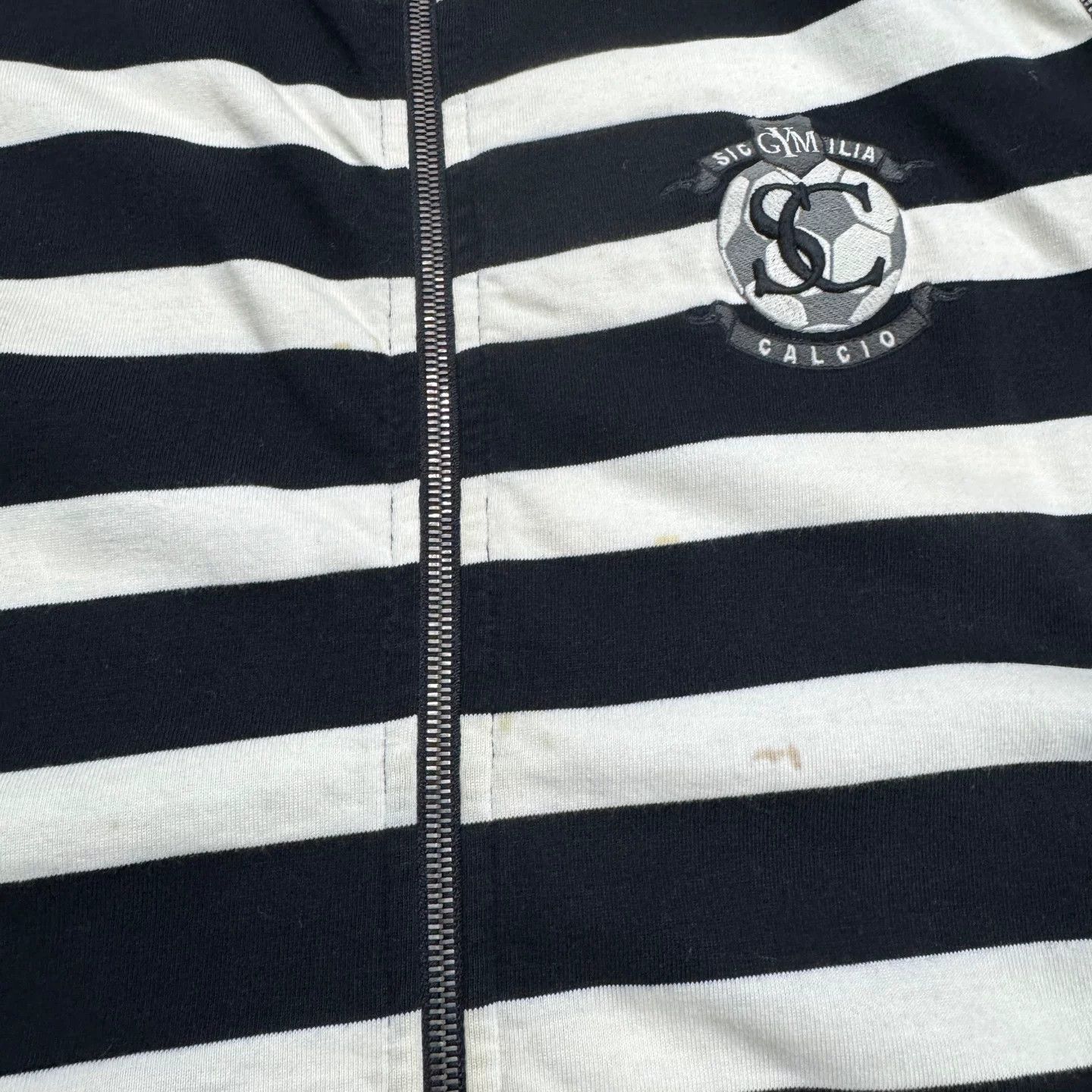 Dolce & Gabbana Dolce & Gabbana Striped Calcio Zip-Up Jacket Size M Size US M / EU 48-50 / 2 - 3 Thumbnail