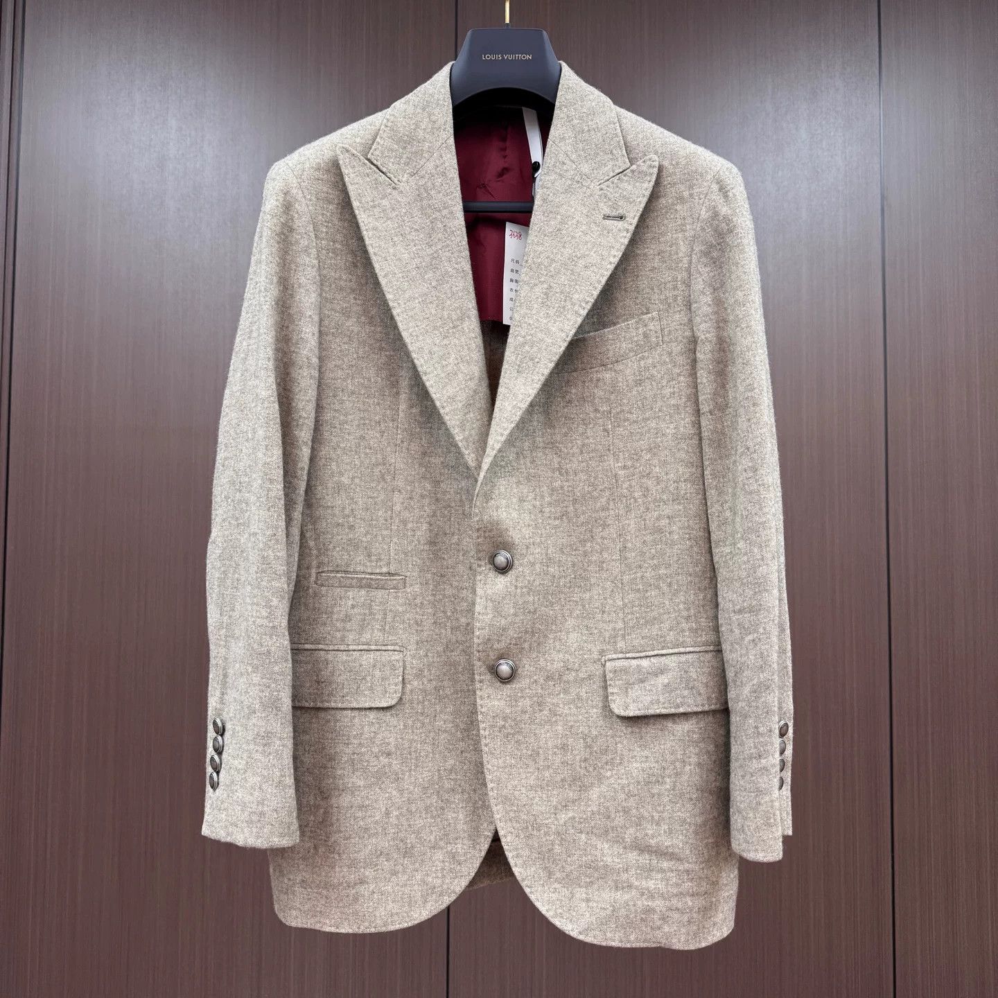 Brunello Cucinelli Brunello Cucinelli Yak Wool Blazer Size 36R Size 36R - 2 Thumbnail
