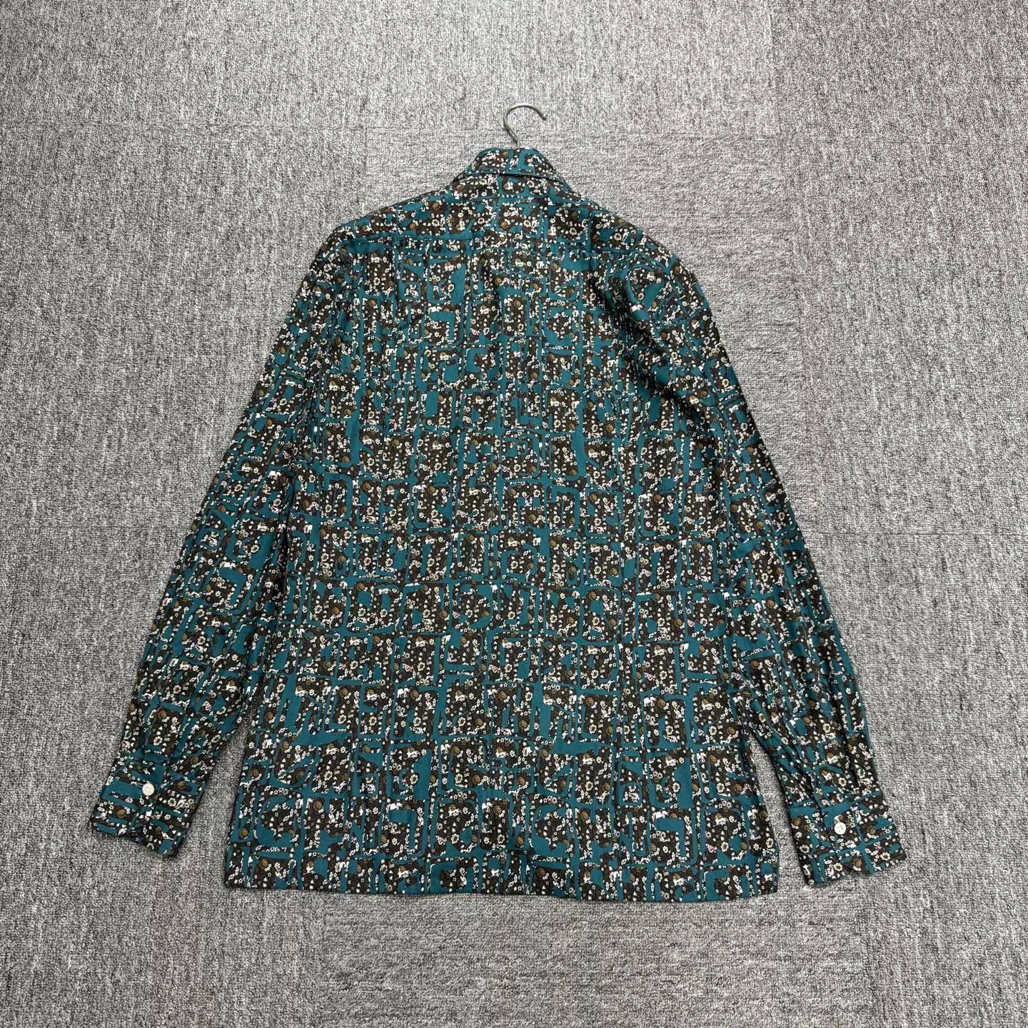 Kiton Kiton Floral Print Shirt Size S Size US S / EU 44-46 / 1 - 6 Thumbnail