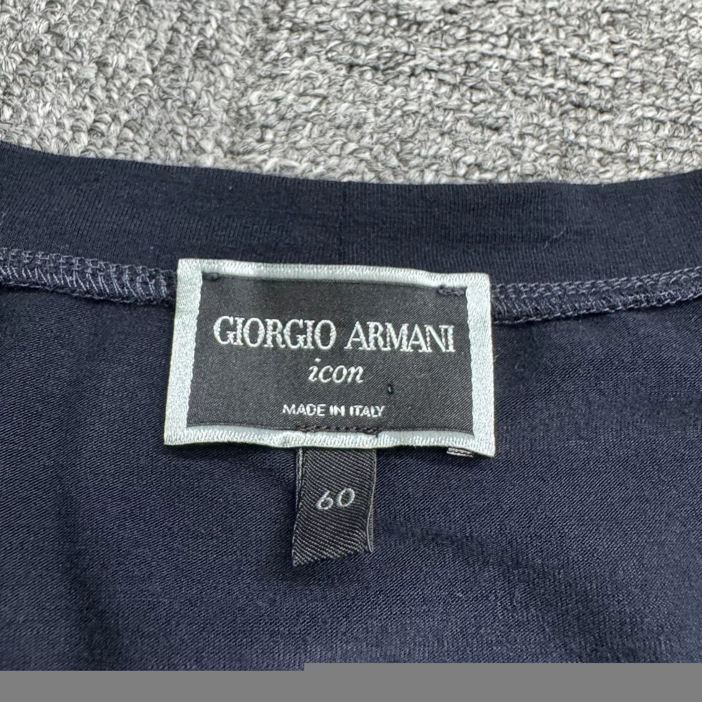 Giorgio Armani Giorgio Armani Icon Viscose Short Sleeve T-Shirt Size 60 Size US XXL / EU 58 / 5 - 3 Thumbnail