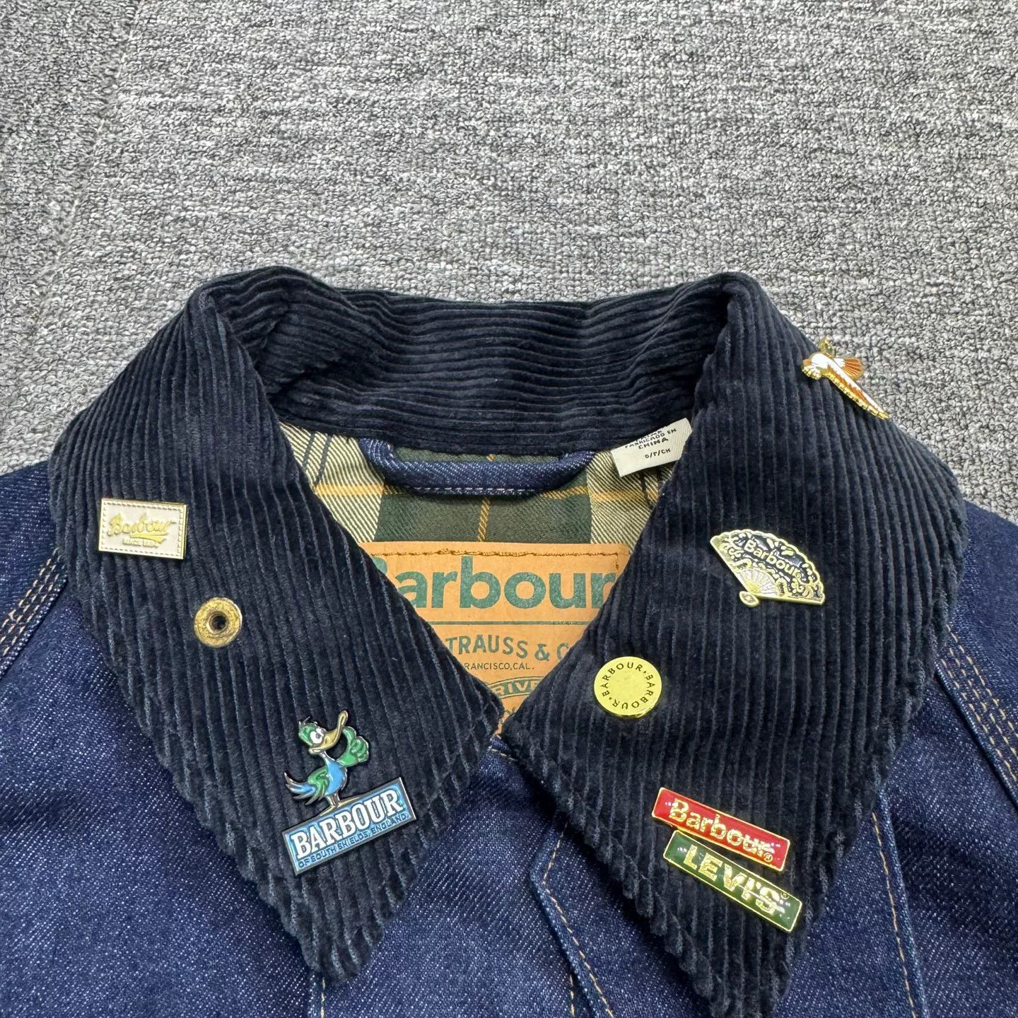 Barbour × Levi's Barbour x Levi's Denim Jacket Size S Size US S / EU 44-46 / 1 - 4 Thumbnail