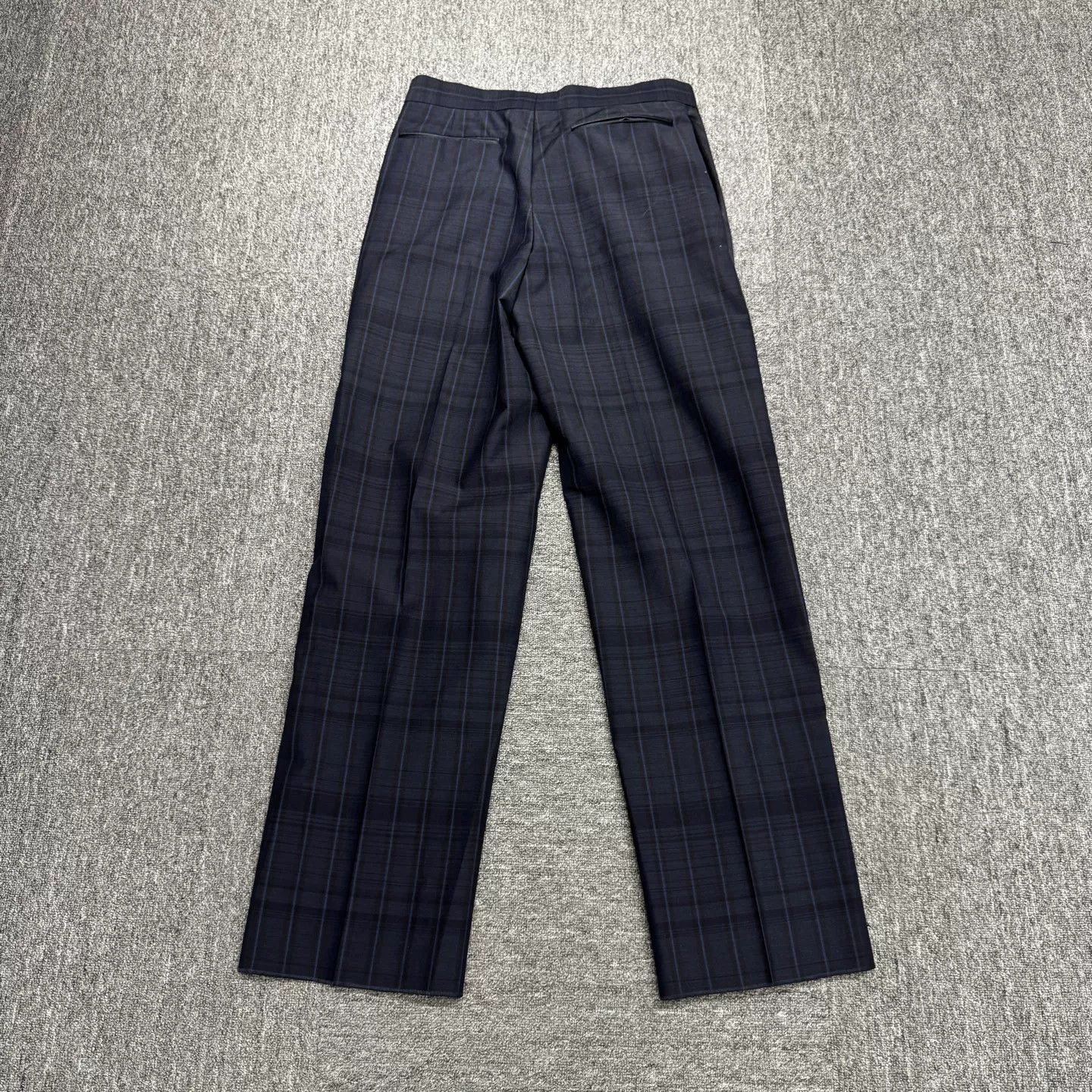 Dior Dior x Denim Tears Plaid Wool Trousers Size 30 Size US 30 / EU 46 - 6 Thumbnail
