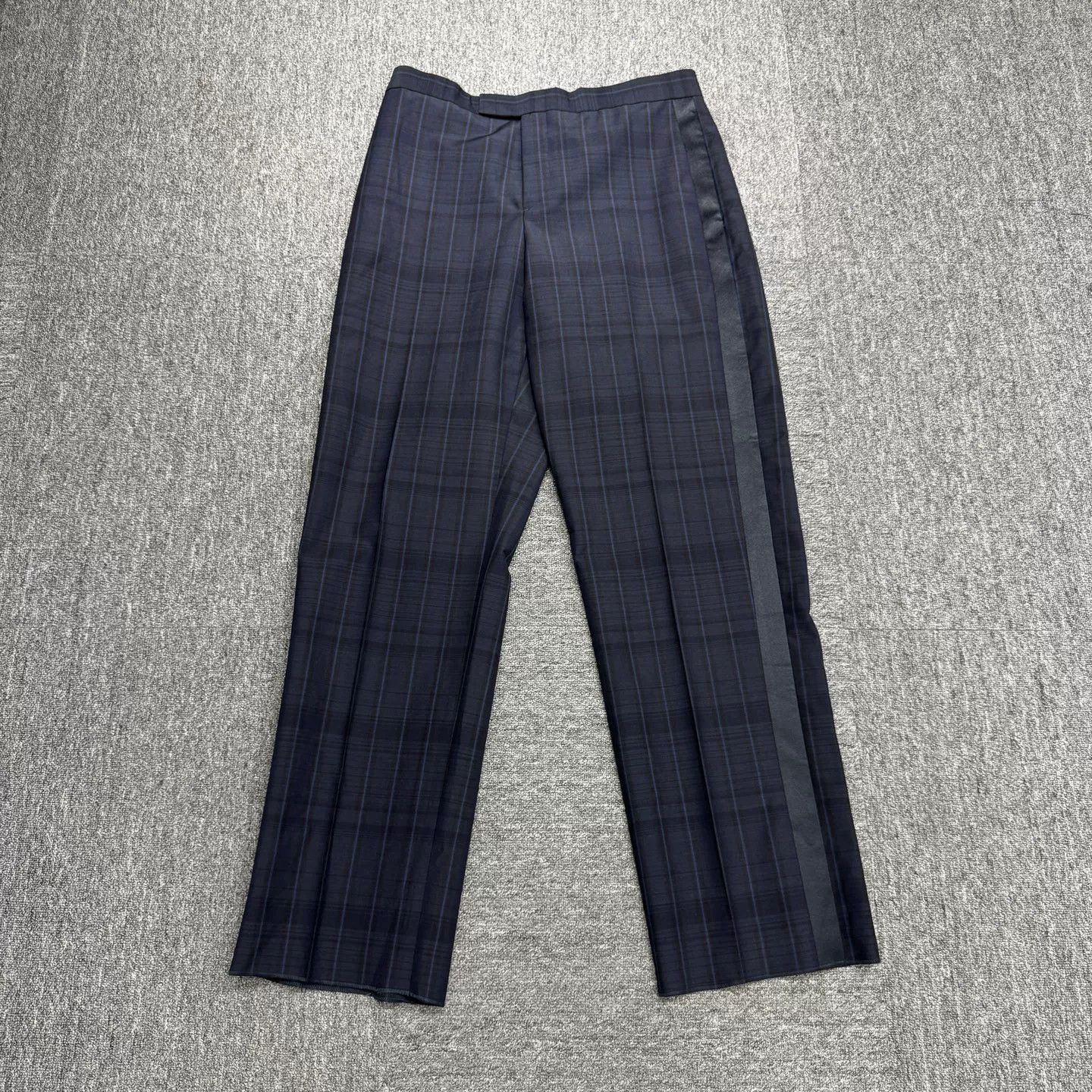 Dior Dior Checkered Wool Trousers Size 34 Size US 34 / EU 50 - 2 Thumbnail