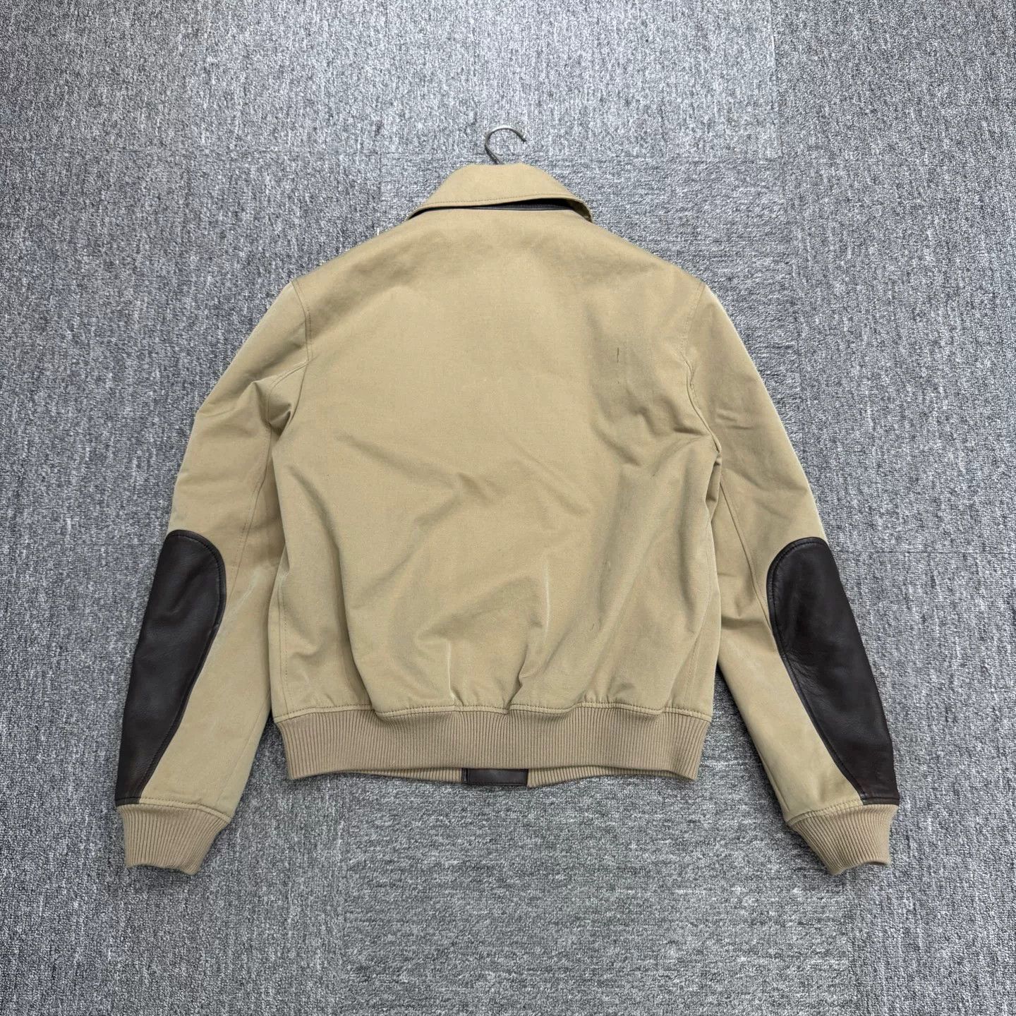 Hermes Hermes Leather Elbow Patch Bomber Jacket Size 48 Size US M / EU 48-50 / 2 - 7 Thumbnail