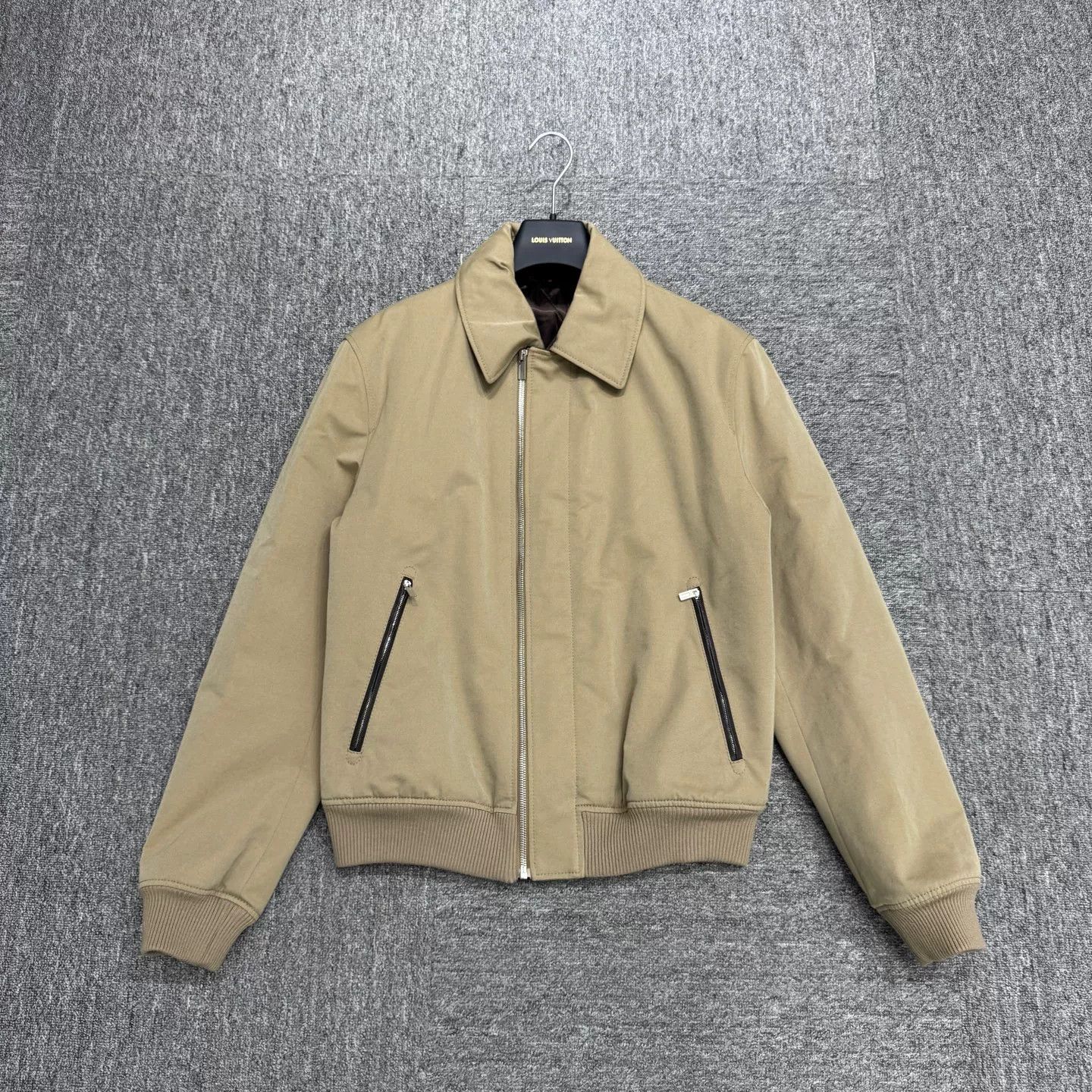 Hermes Hermes Leather Elbow Patch Bomber Jacket Size 48 Size US M / EU 48-50 / 2 - 2 Thumbnail