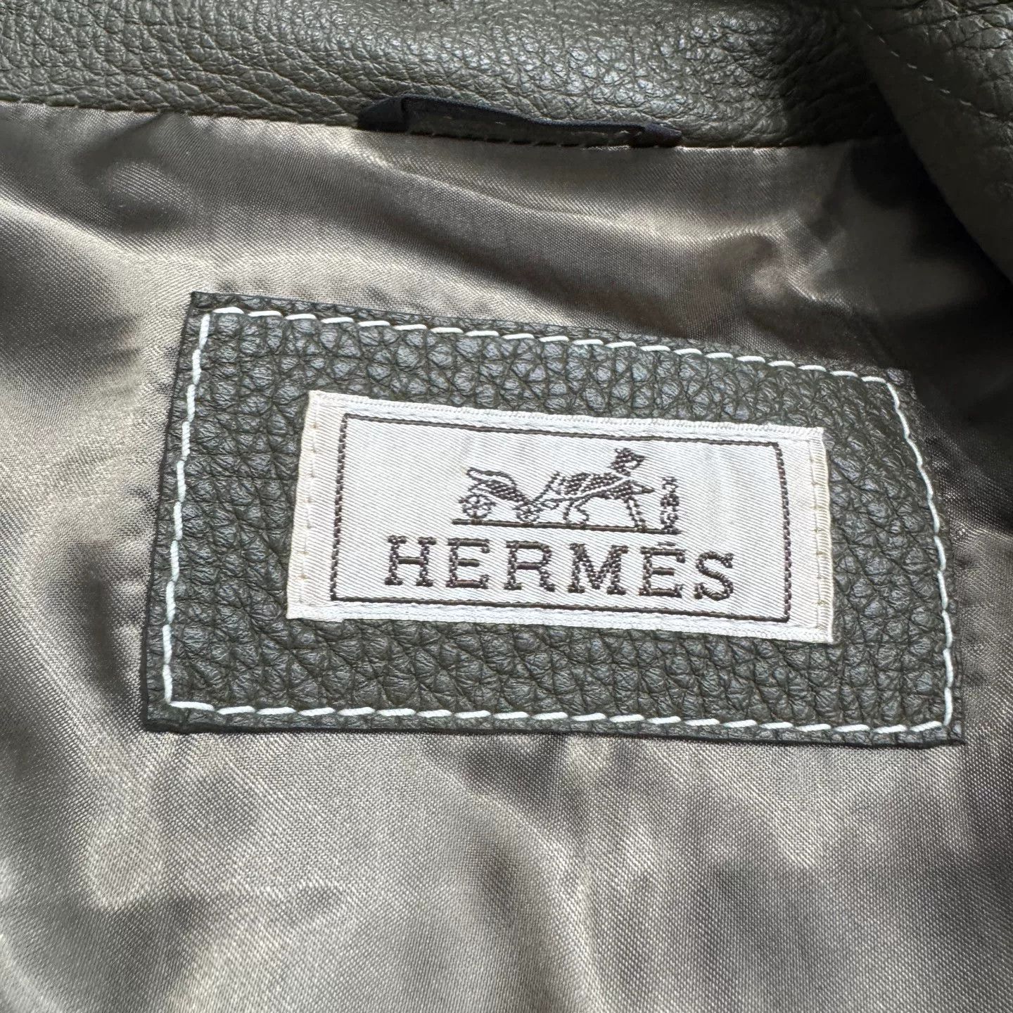 Hermes Hermes Deerskin Hooded Jacket Size 50 Size US M / EU 48-50 / 2 - 3 Thumbnail