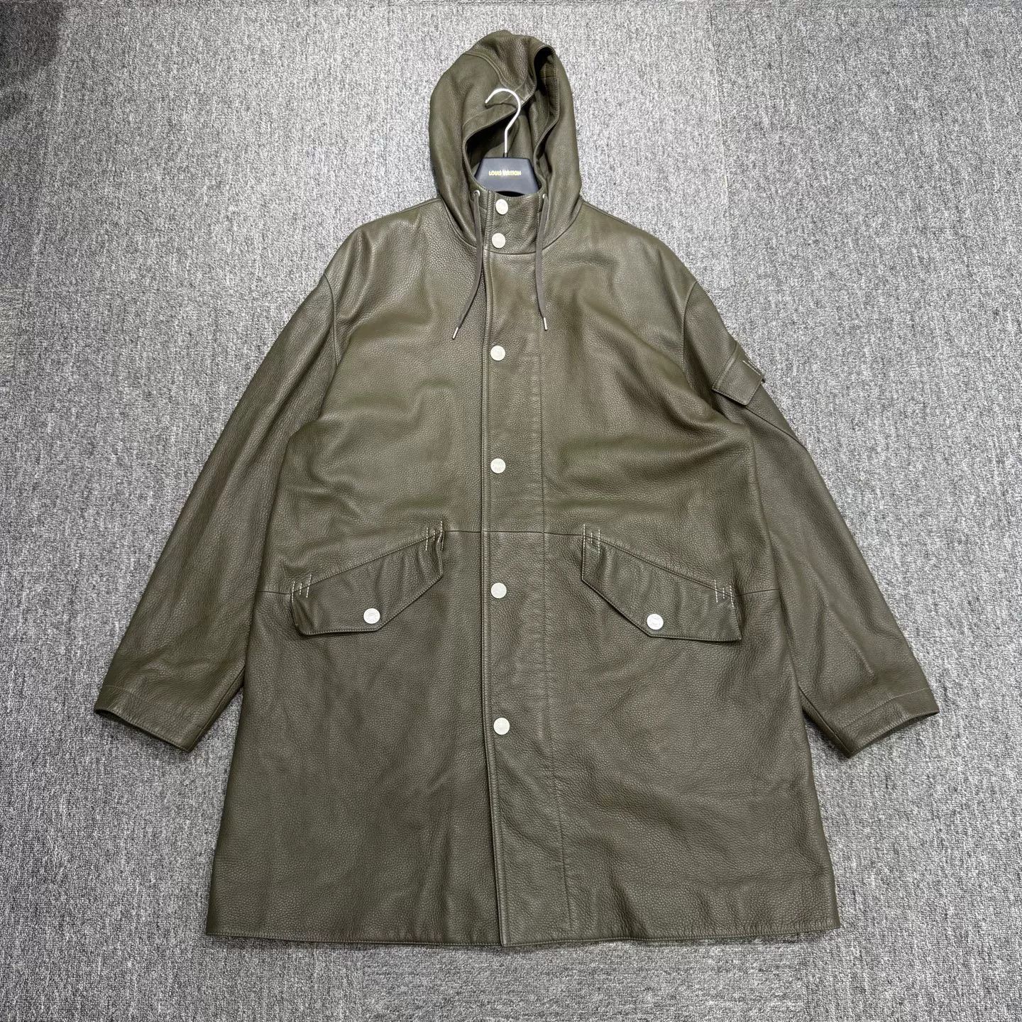 Hermes Hermes Deerskin Hooded Jacket Size 50 Size US M / EU 48-50 / 2 - 2 Thumbnail
