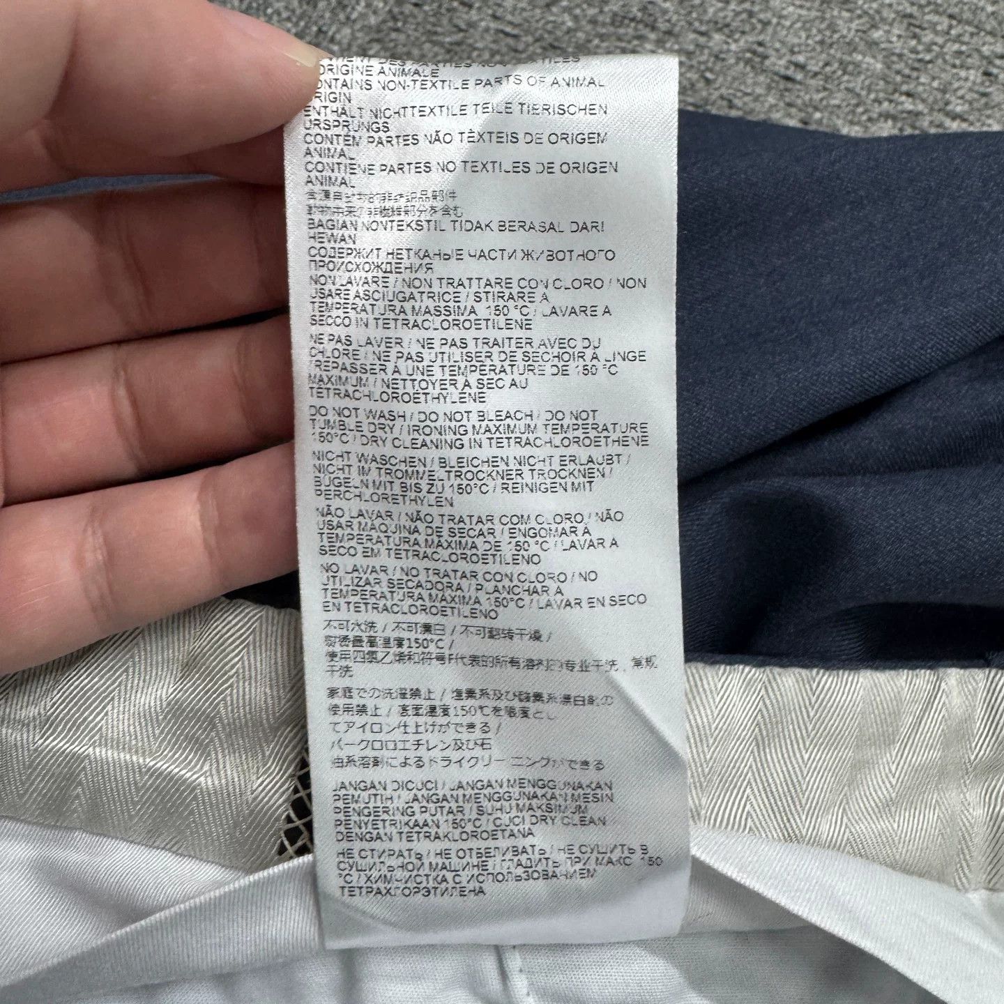 Brioni Brioni Wool Casual Pants Navy US 44 Size US 44 / EU 60 - 6 Thumbnail