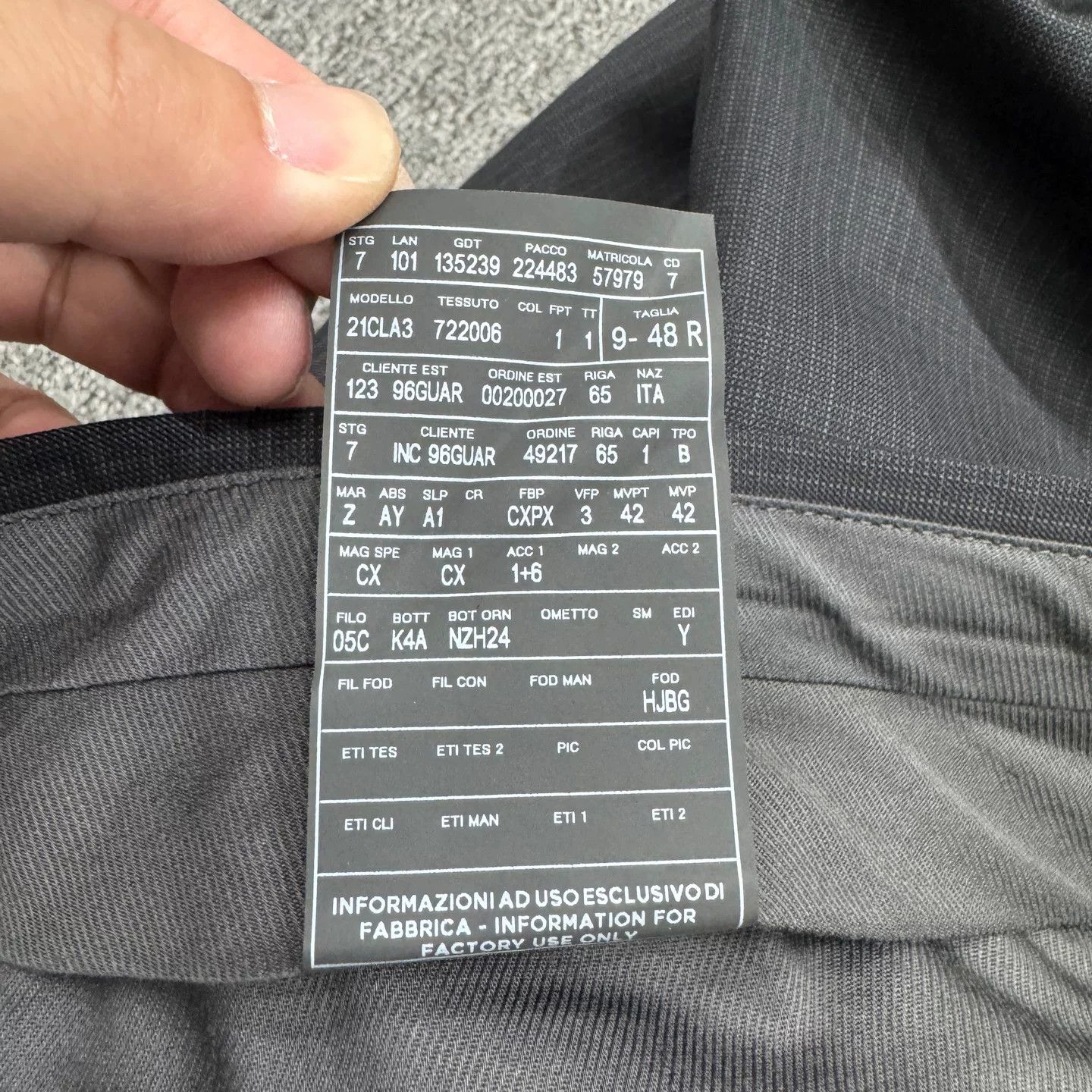 Ermenegildo Zegna Ermenegildo Zegna Wool Formal Trousers Size 48 Size 38R - 4 Thumbnail