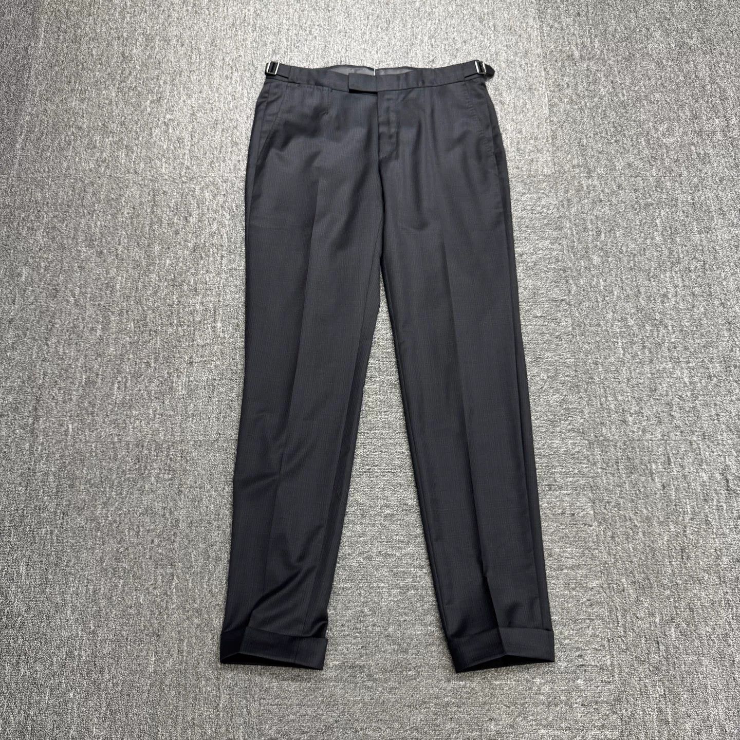 Ermenegildo Zegna Ermenegildo Zegna Wool Formal Trousers Size 48 Size 38R - 2 Thumbnail