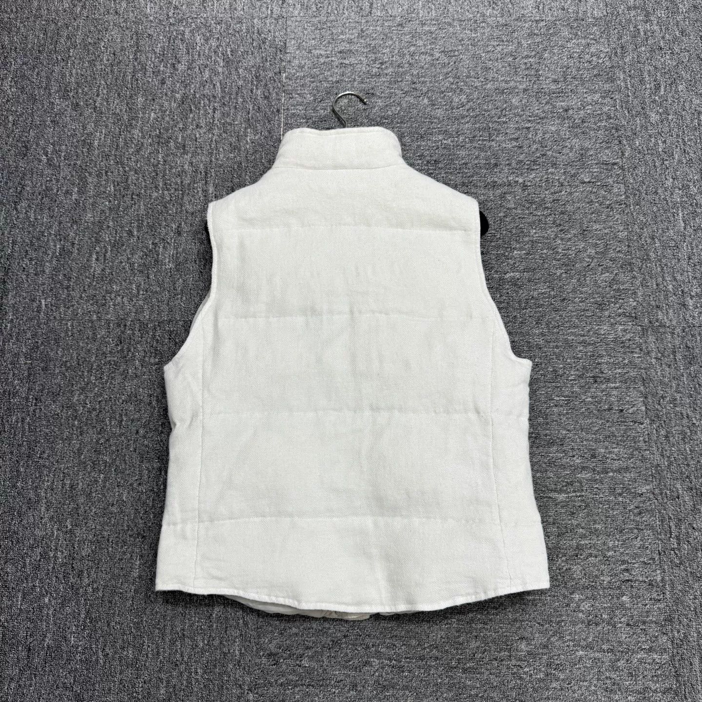 Brunello Cucinelli Brunello Cucinelli Linen Blend Down Vest Size 52 Size US L / EU 52-54 / 3 - 6 Thumbnail