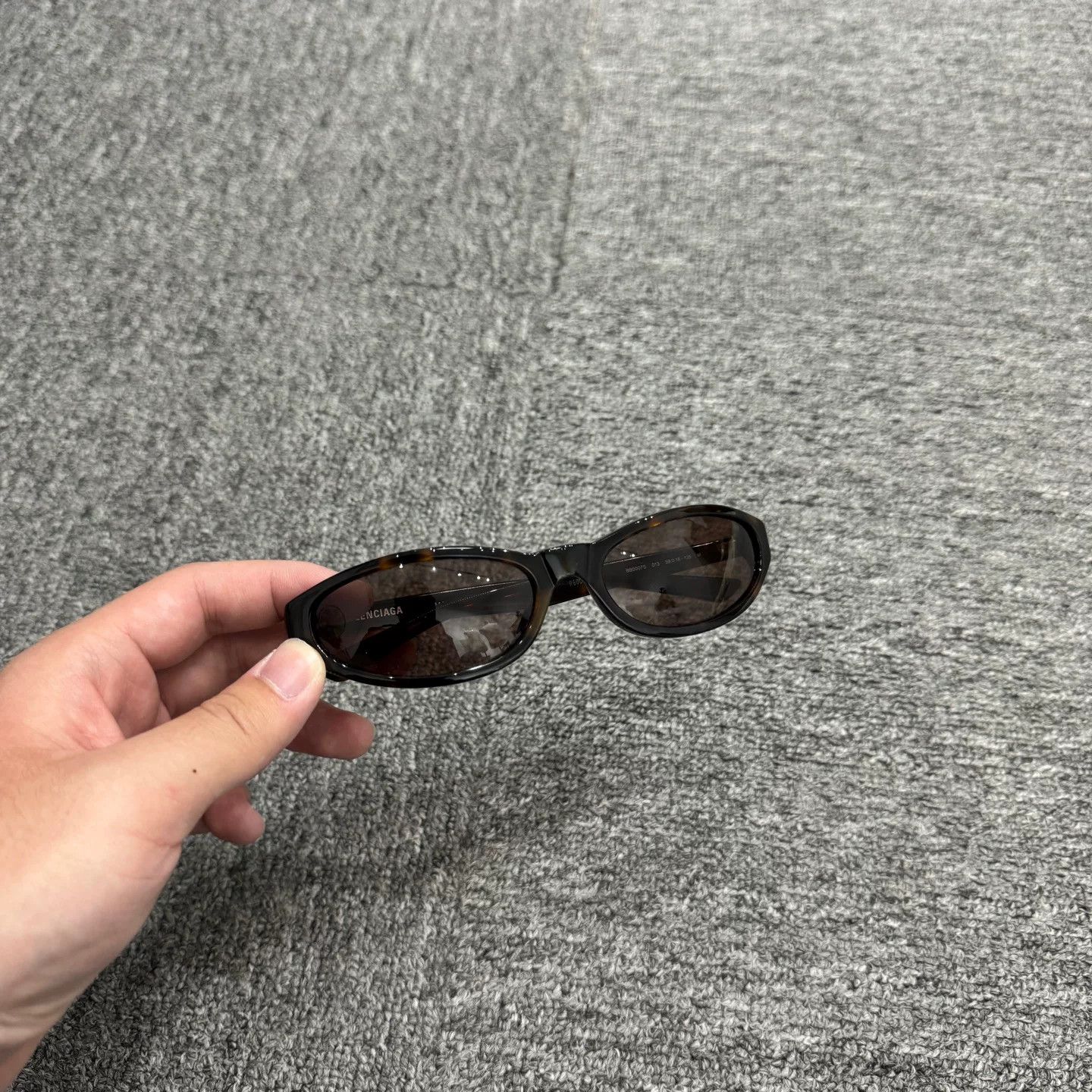 Balenciaga Balenciaga Tortoise Pattern Sunglasses Size ONE SIZE - 4 Thumbnail