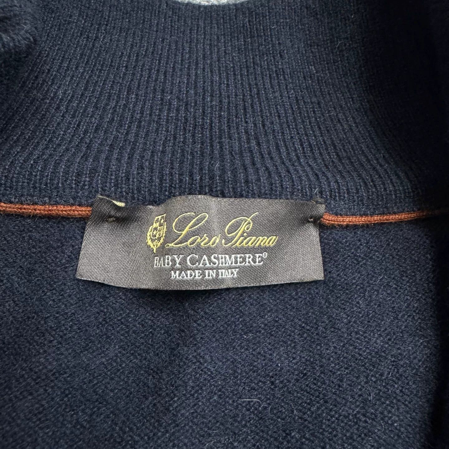 Loro Piana Loro Piana Baby Cashmere Quarter Zip Sweater Size M Size US M / EU 48-50 / 2 - 3 Thumbnail