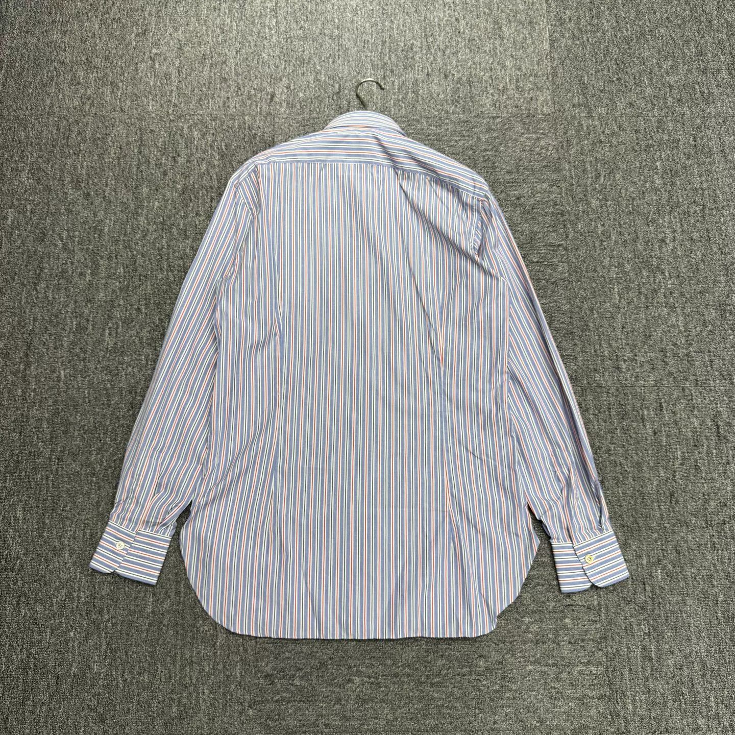 Kiton Kiton Striped Button Up Shirt Size S Size US S / EU 44-46 / 1 - 8 Thumbnail