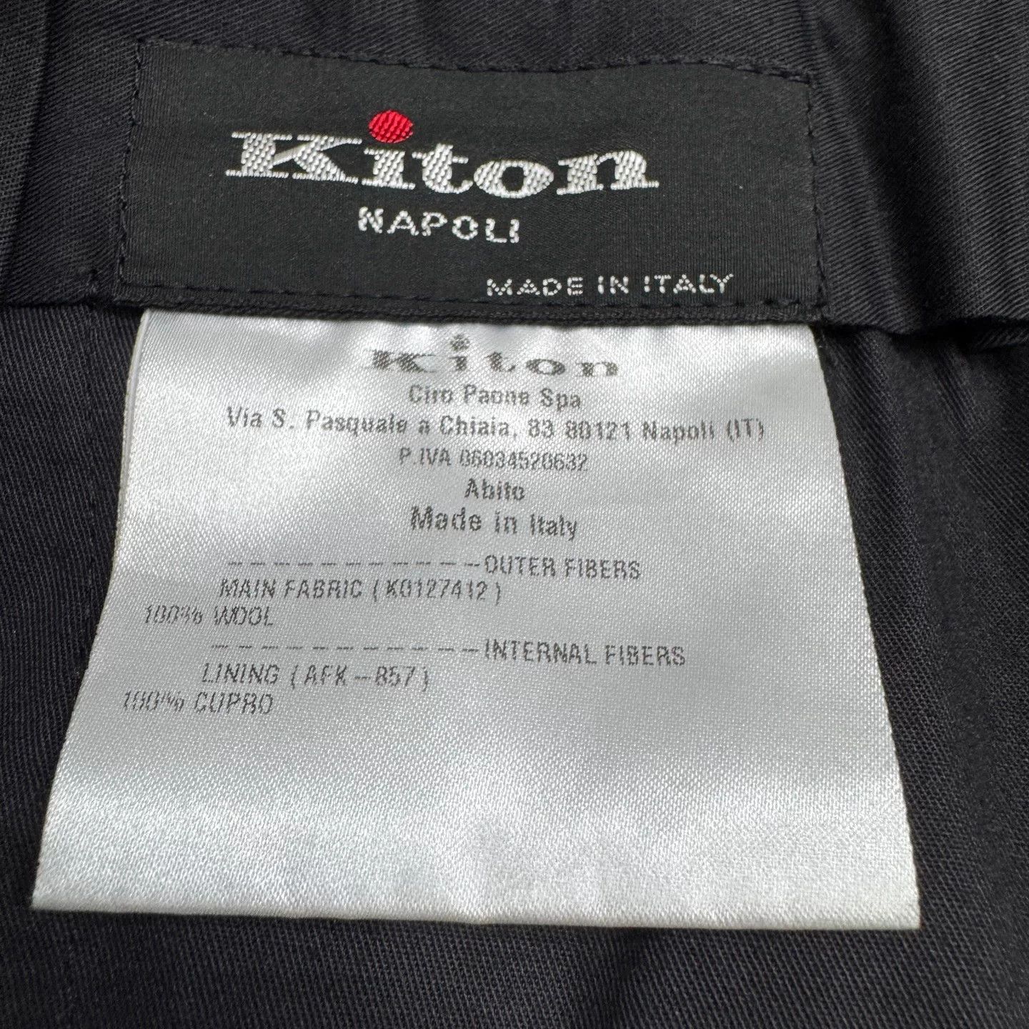 Kiton Kiton Wool Casual Pants Size 56 Size US 40 / EU 56 - 4 Thumbnail