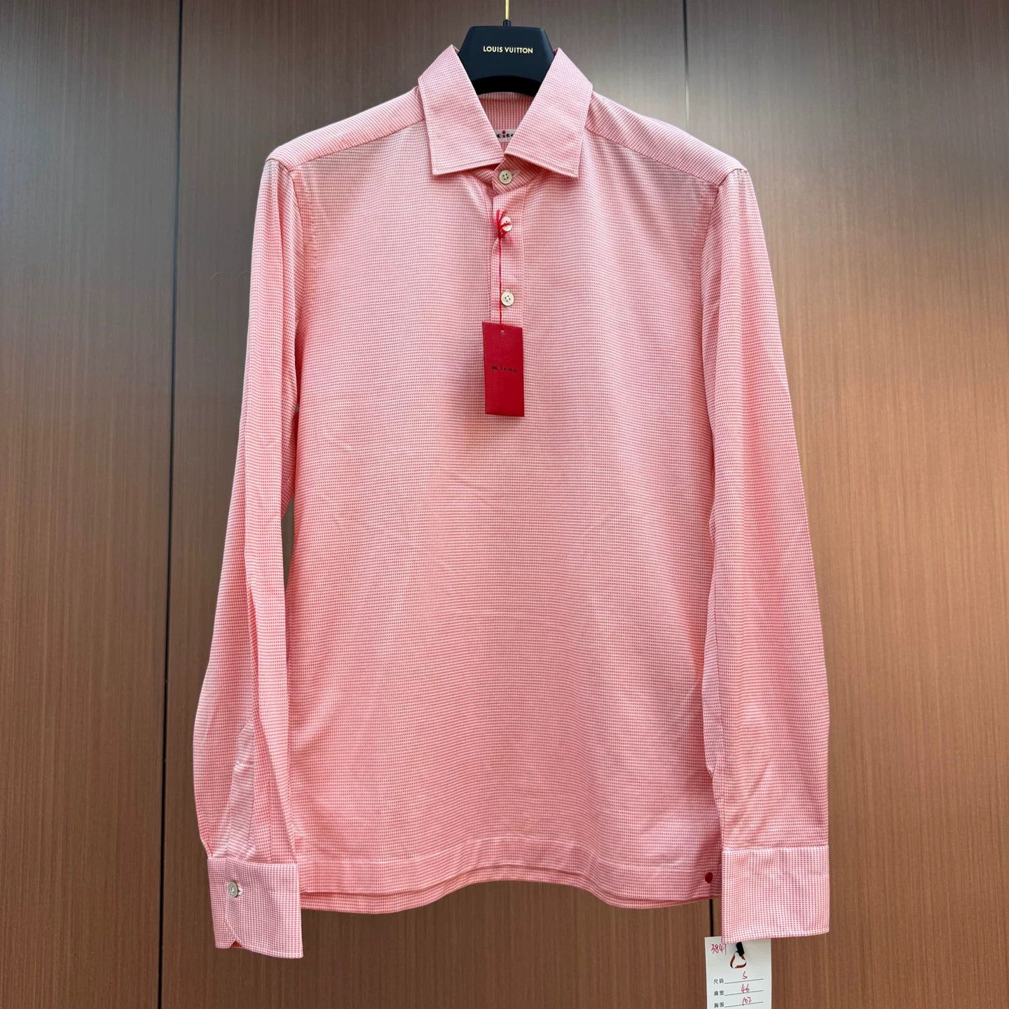 Kiton Kiton Micro-check Button Up Shirt Size S Size US S / EU 44-46 / 1 - 2 Thumbnail