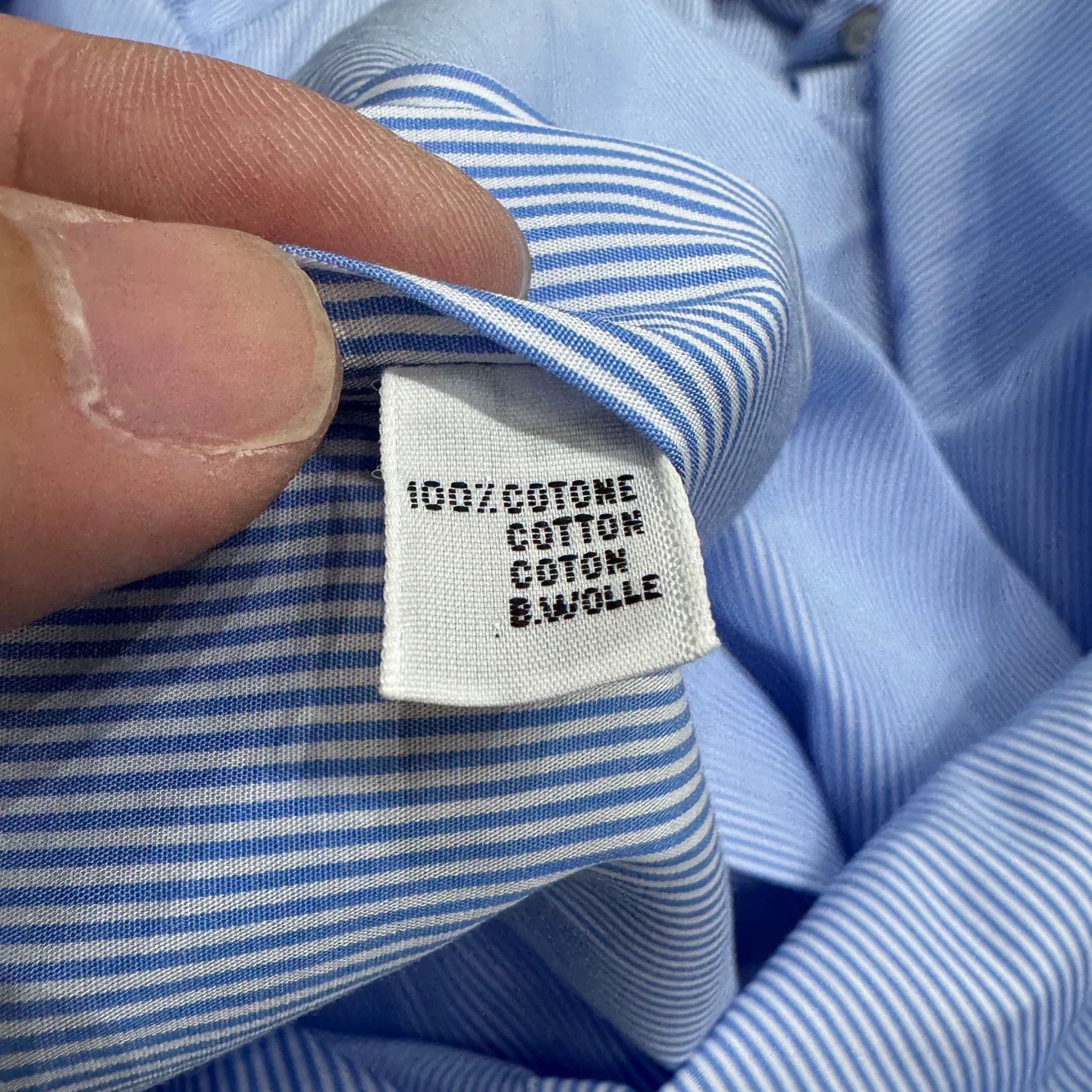 Kiton Kiton Striped Shirt Size 38 Size US S / EU 44-46 / 1 - 6 Thumbnail