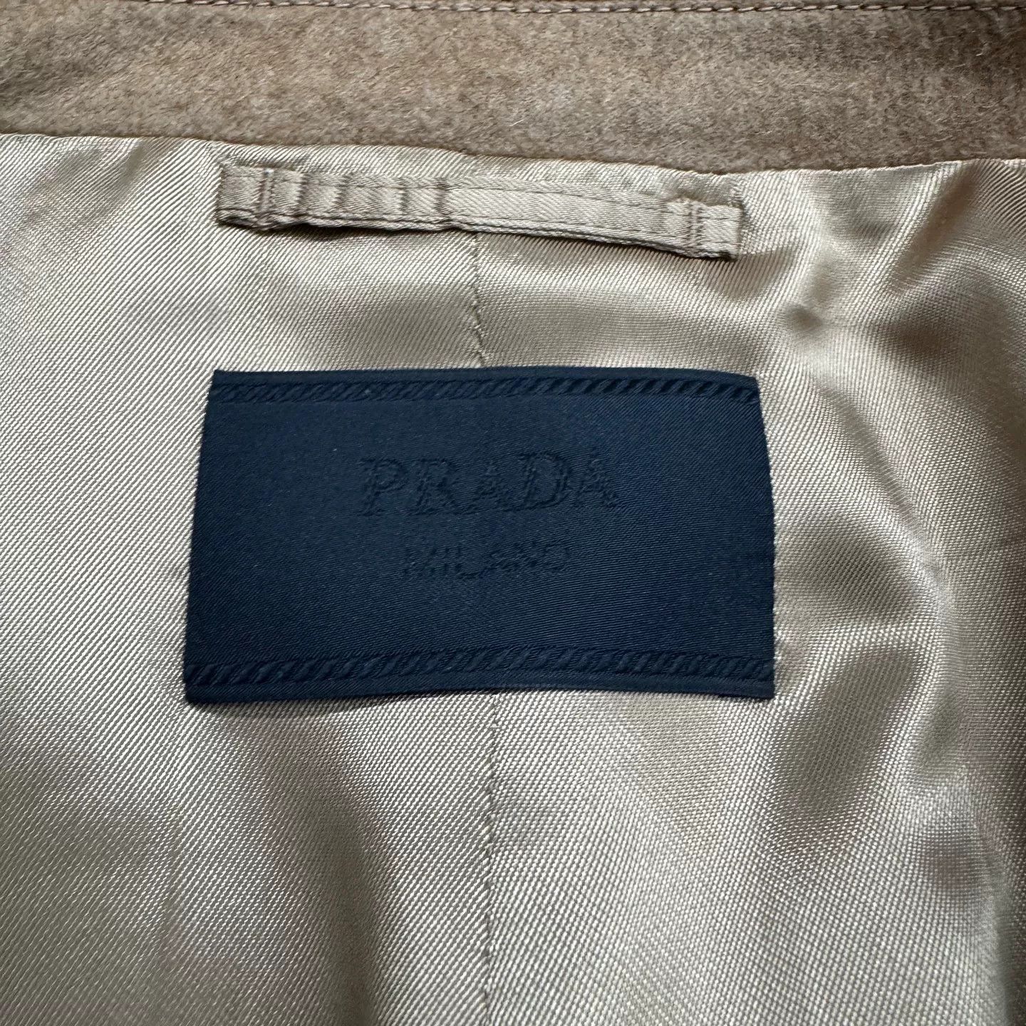 Prada Prada Camel Hair Heavy Coat XL Size US XL / EU 56 / 4 - 3 Thumbnail