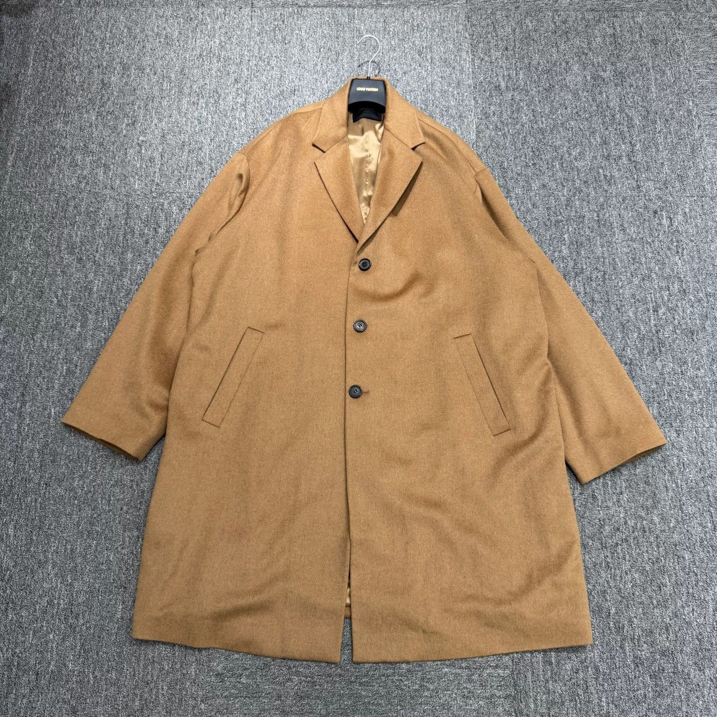 Prada Prada Camel Hair Heavy Coat XL Size US XL / EU 56 / 4 - 2 Thumbnail