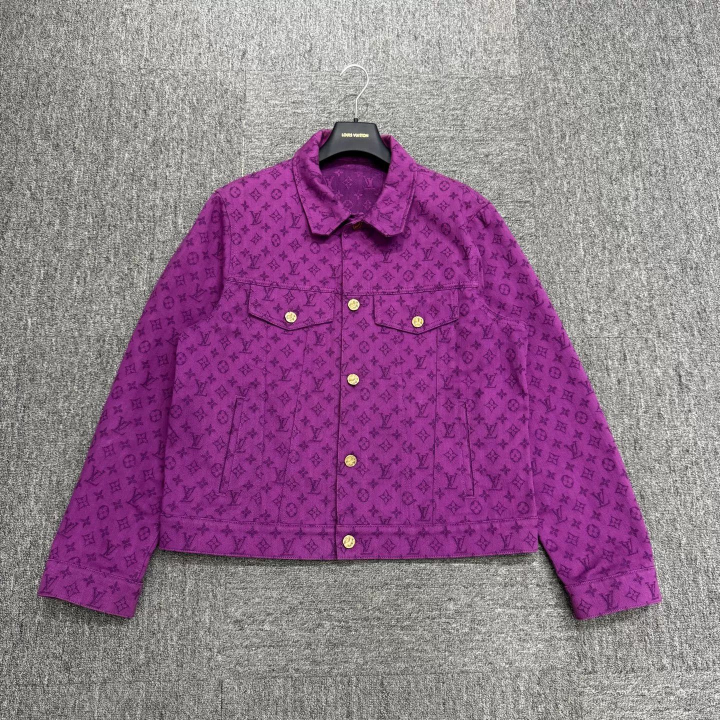 Louis Vuitton Louis Vuitton Monogram Denim Jacket Size L Size US L / EU 52-54 / 3 - 2 Thumbnail