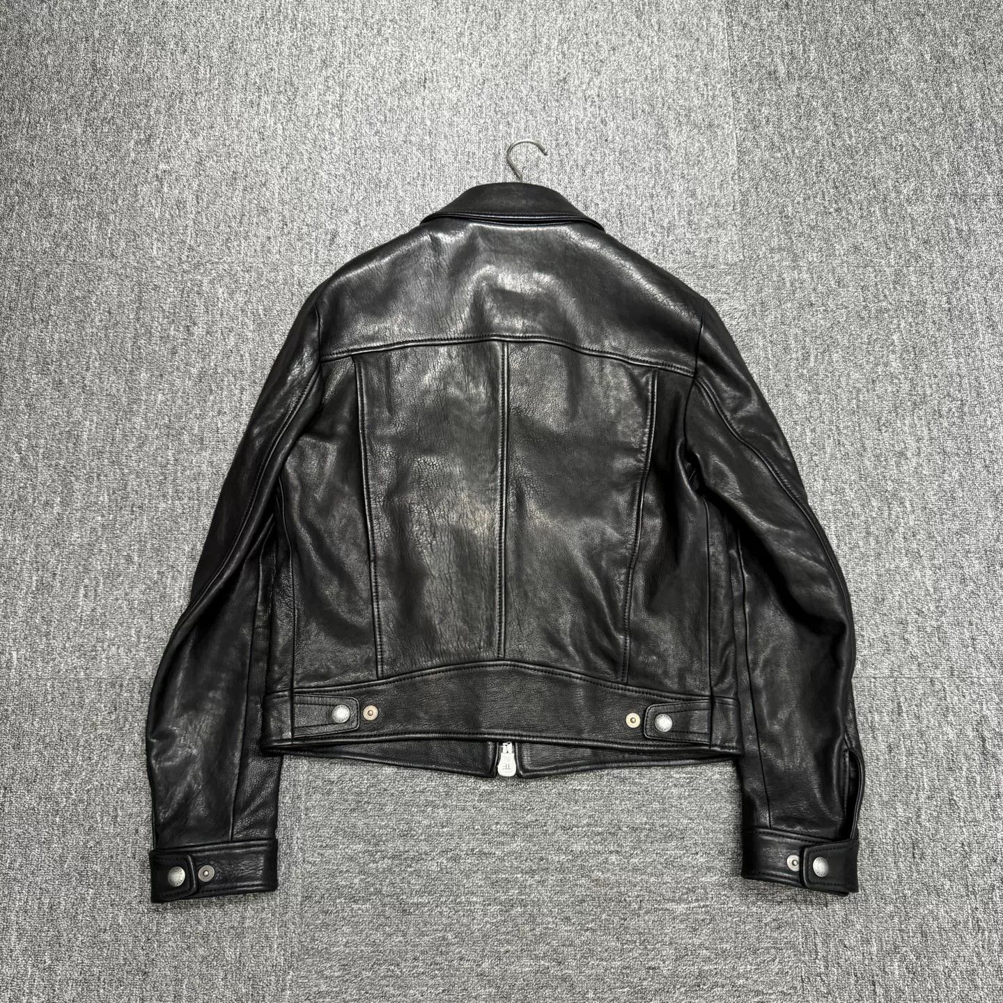 Tom Ford Tom Ford Lambskin Leather Biker Jacket Size L Size US L / EU 52-54 / 3 - 6 Thumbnail