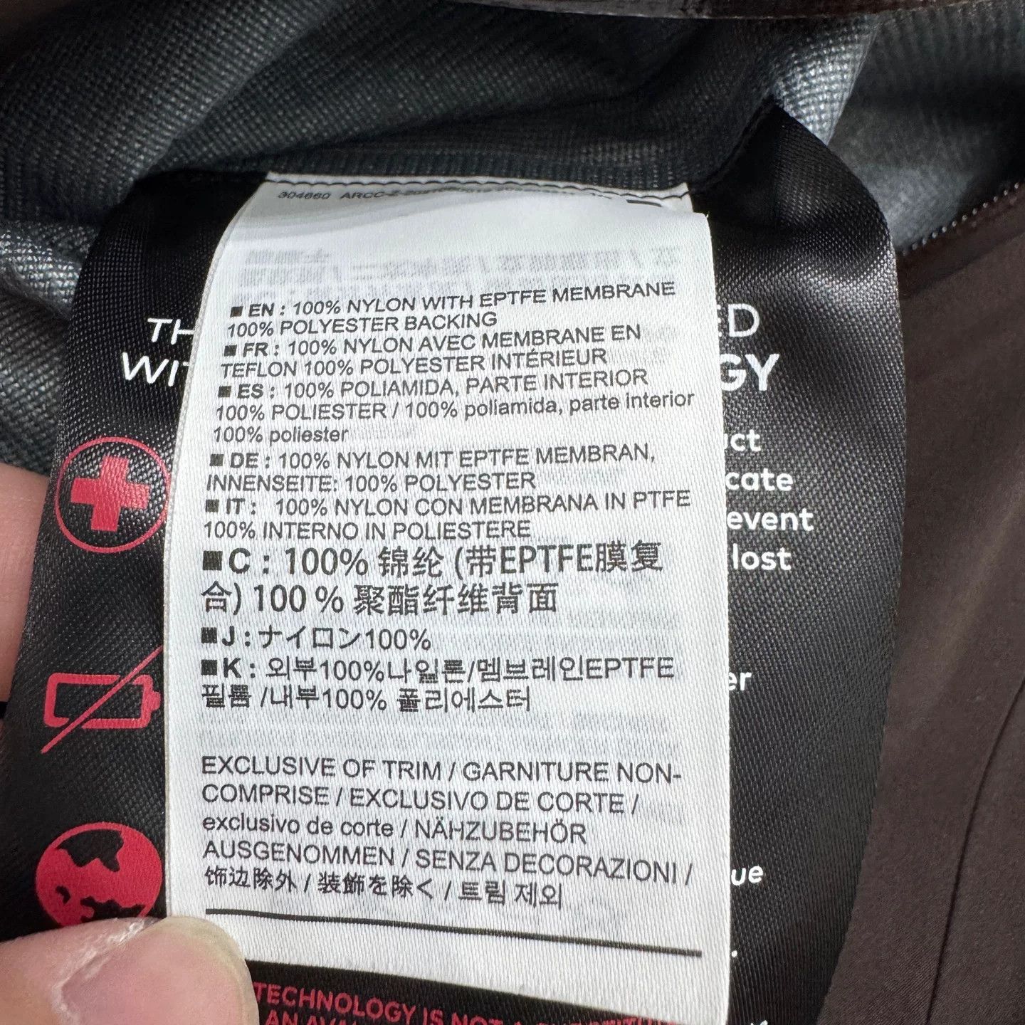 Arc'teryx Arc'teryx Sabre Gore-Tex Shell Jacket Size L Size US L / EU 52-54 / 3 - 5 Thumbnail
