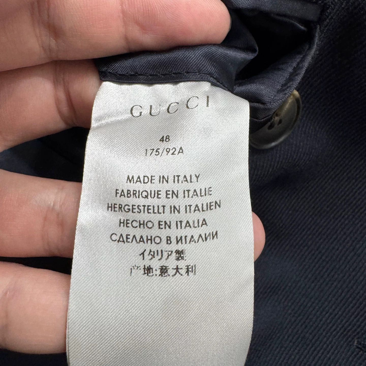 Gucci Gucci Double-Breasted Blazer Size 38R Size 38R - 4 Thumbnail