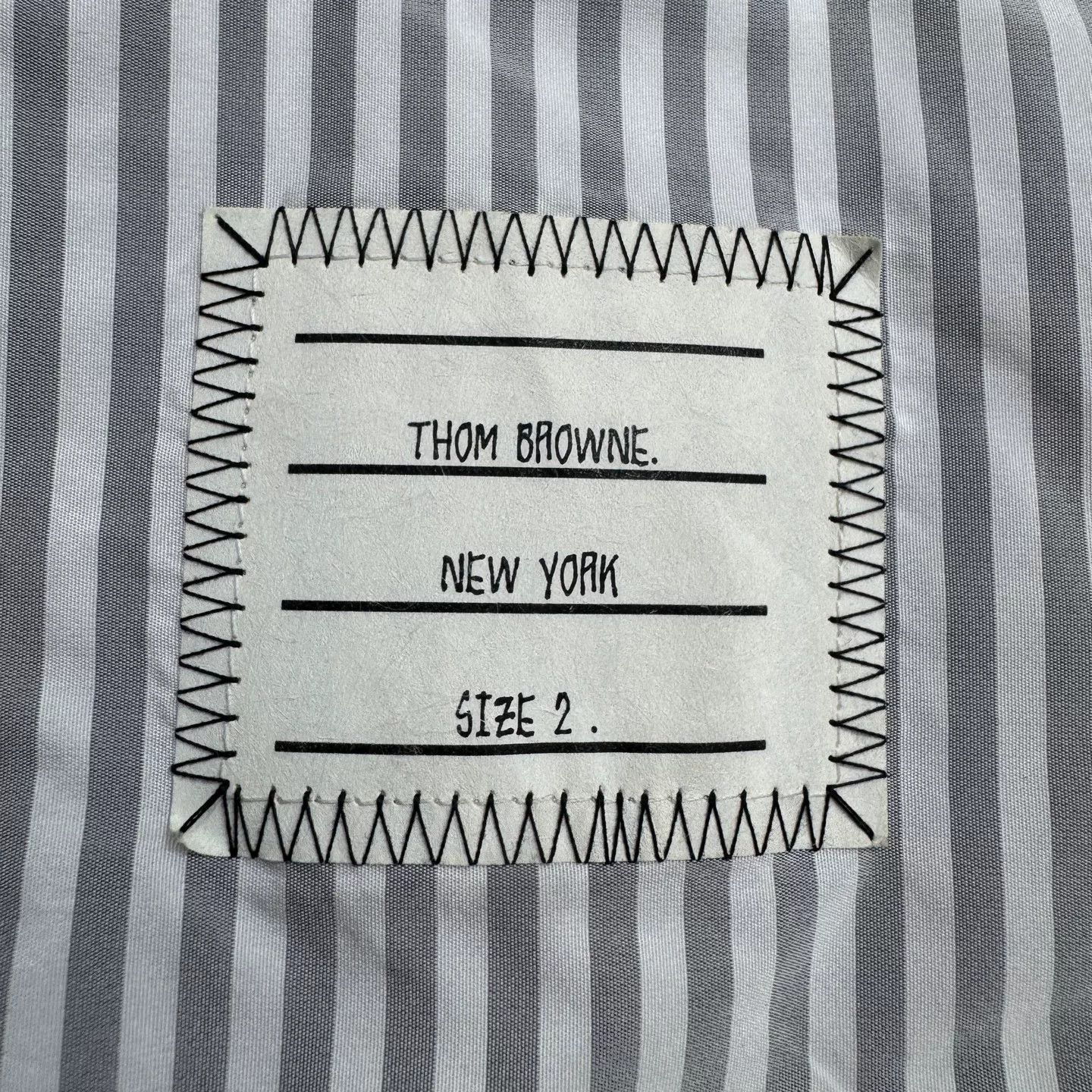Thom Browne Thom Browne Herringbone Down Blazer Size M Size 38R - 3 Thumbnail