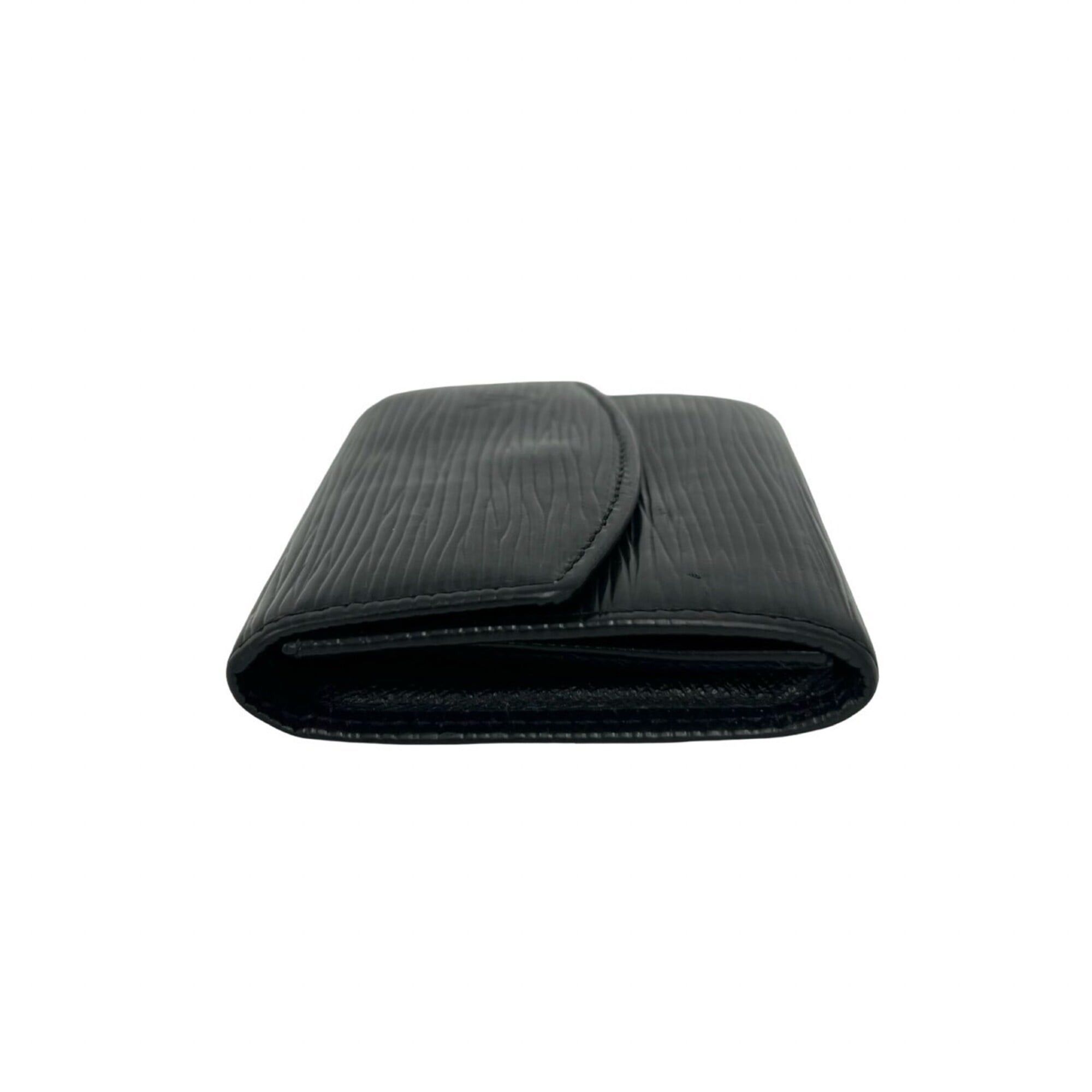 Louis Vuitton Louis Vuitton Portemonnaie Simple Epi Leather Genuine Wallet/Coin Purse Noir Black 36326 Size ONE SIZE - 4 Thumbnail